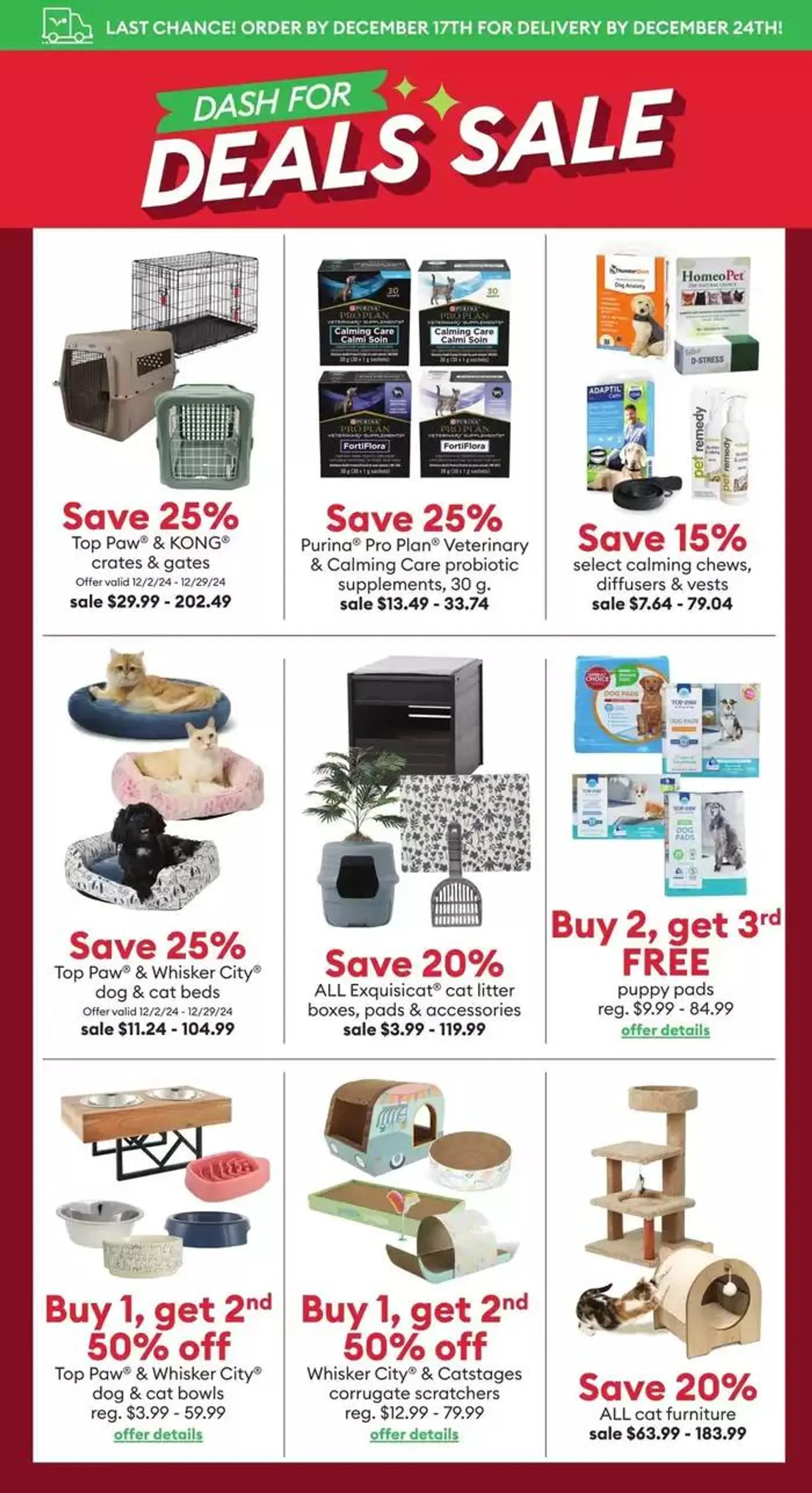 Petsmart Weekly ad from December 12 to December 25 2024 - flyer page 4