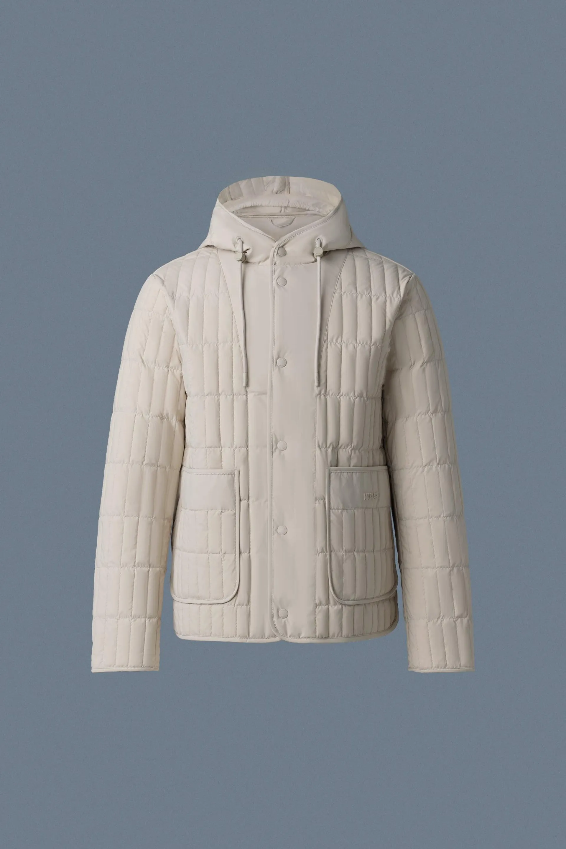 MILES Light Down Vertical Quilted Jacket
