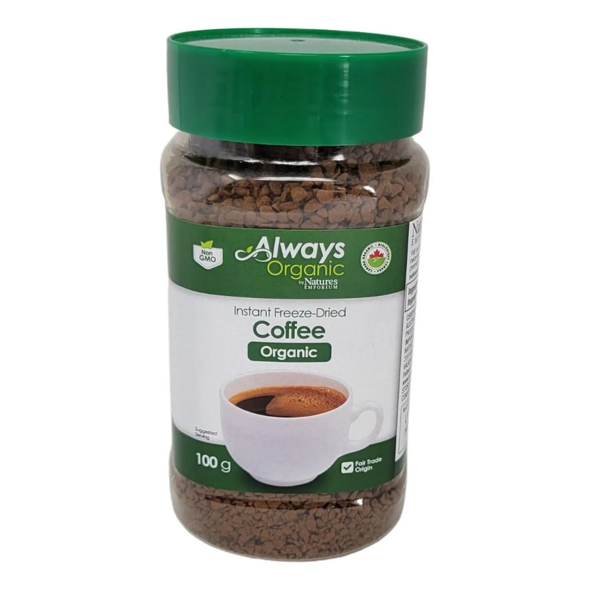 Always Organic Coffee Instant Org 100 g