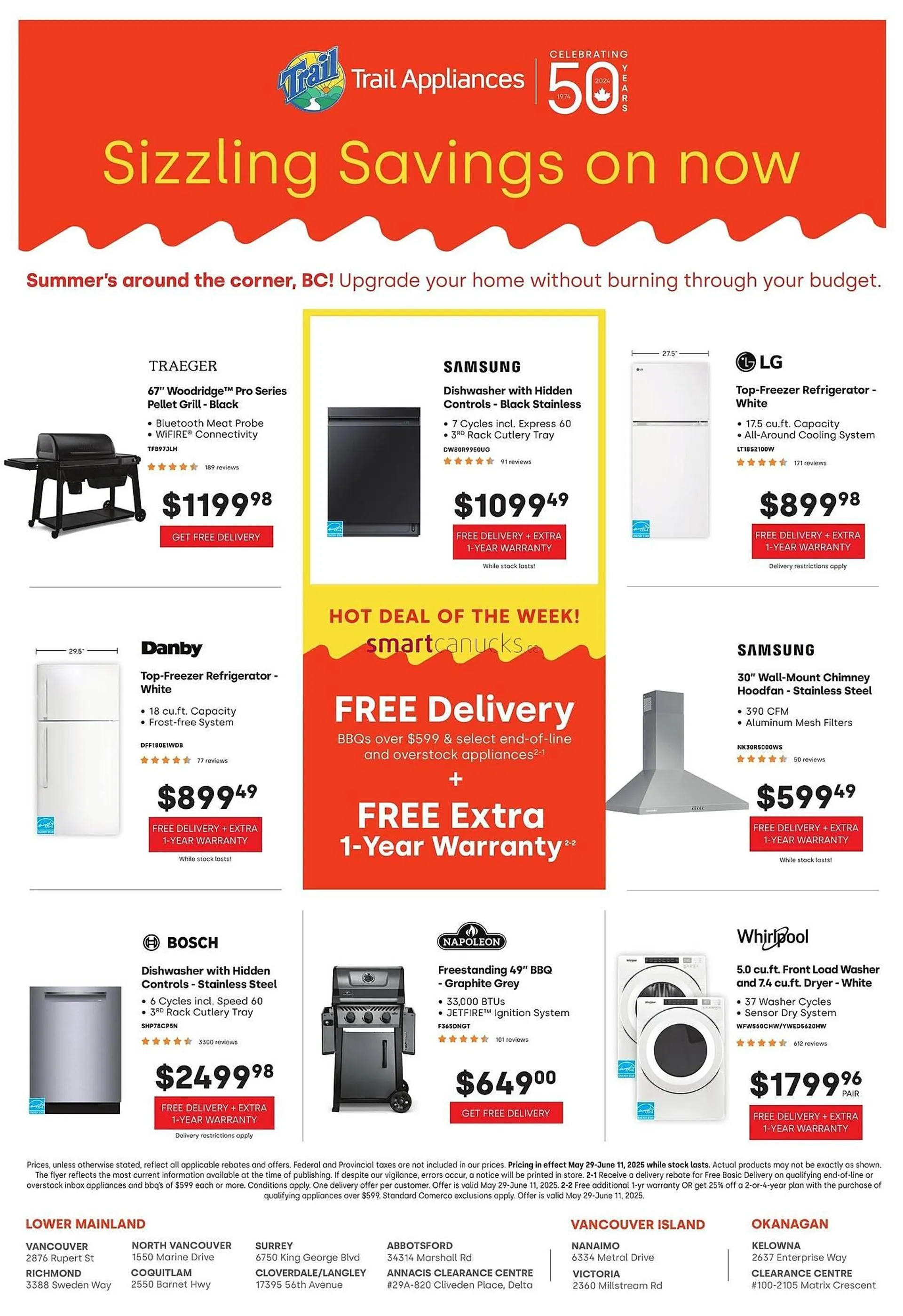 Trail Appliances flyer - 1