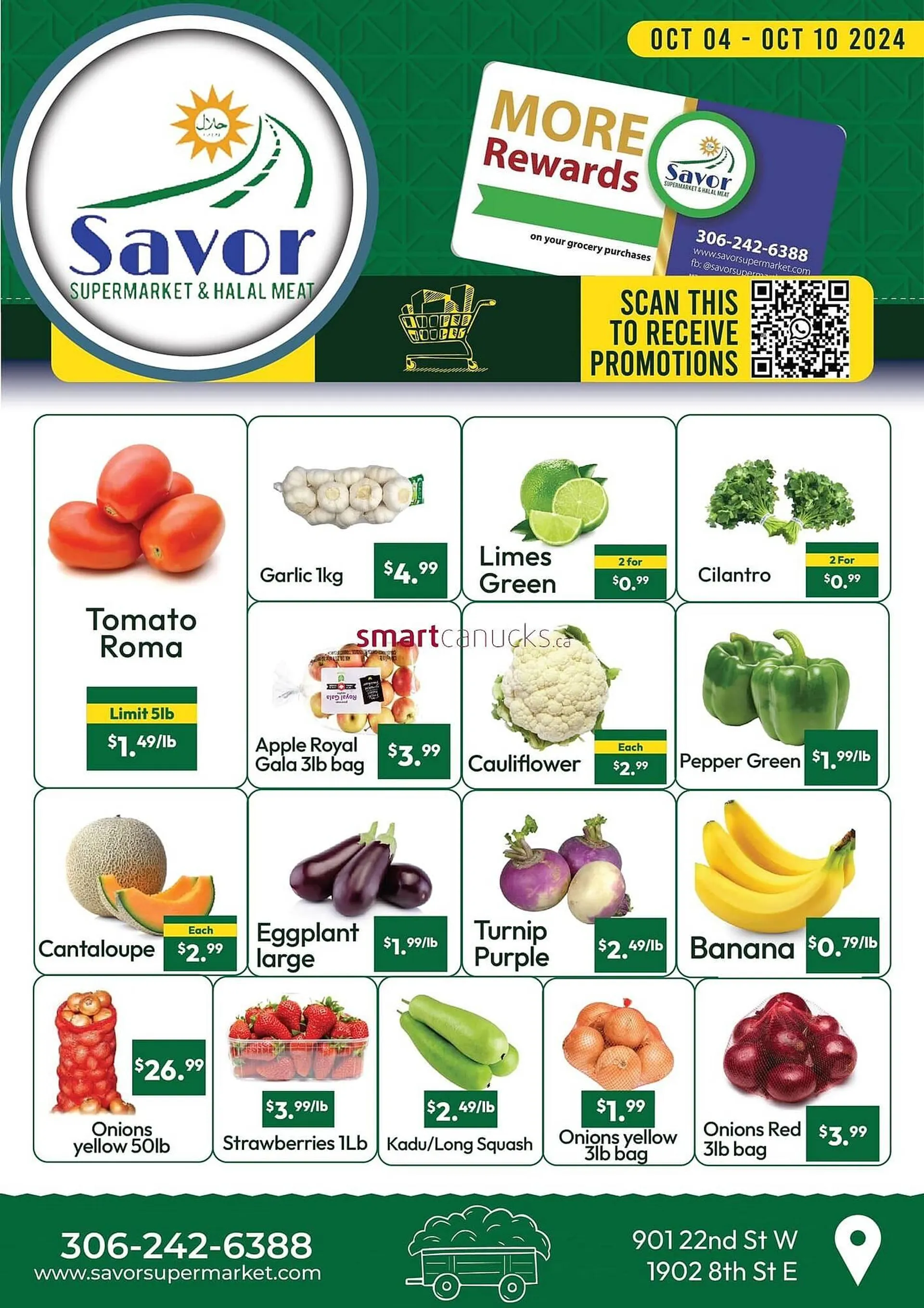 Savor Supermarket flyer - 1