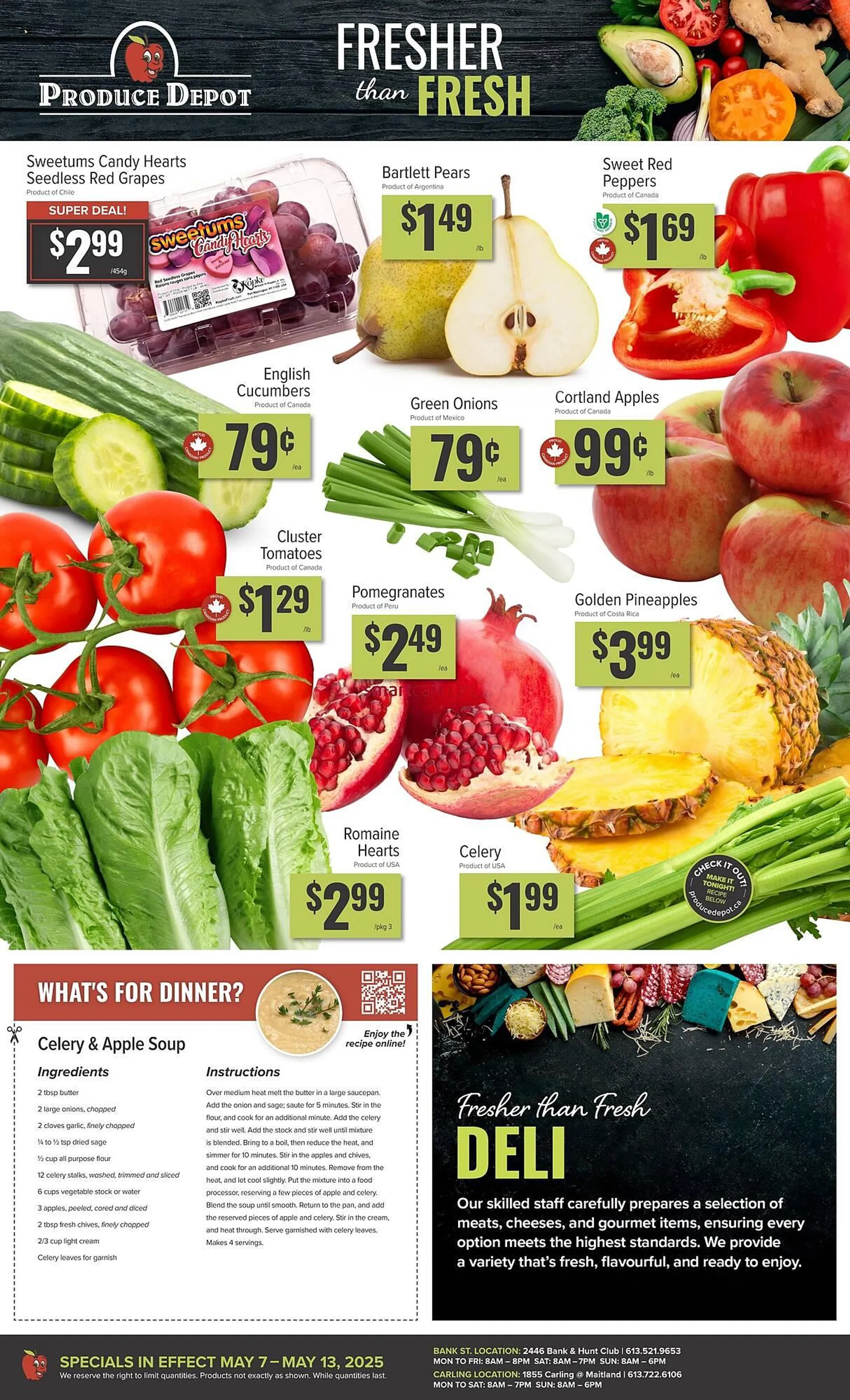 Produce Depot flyer - 1