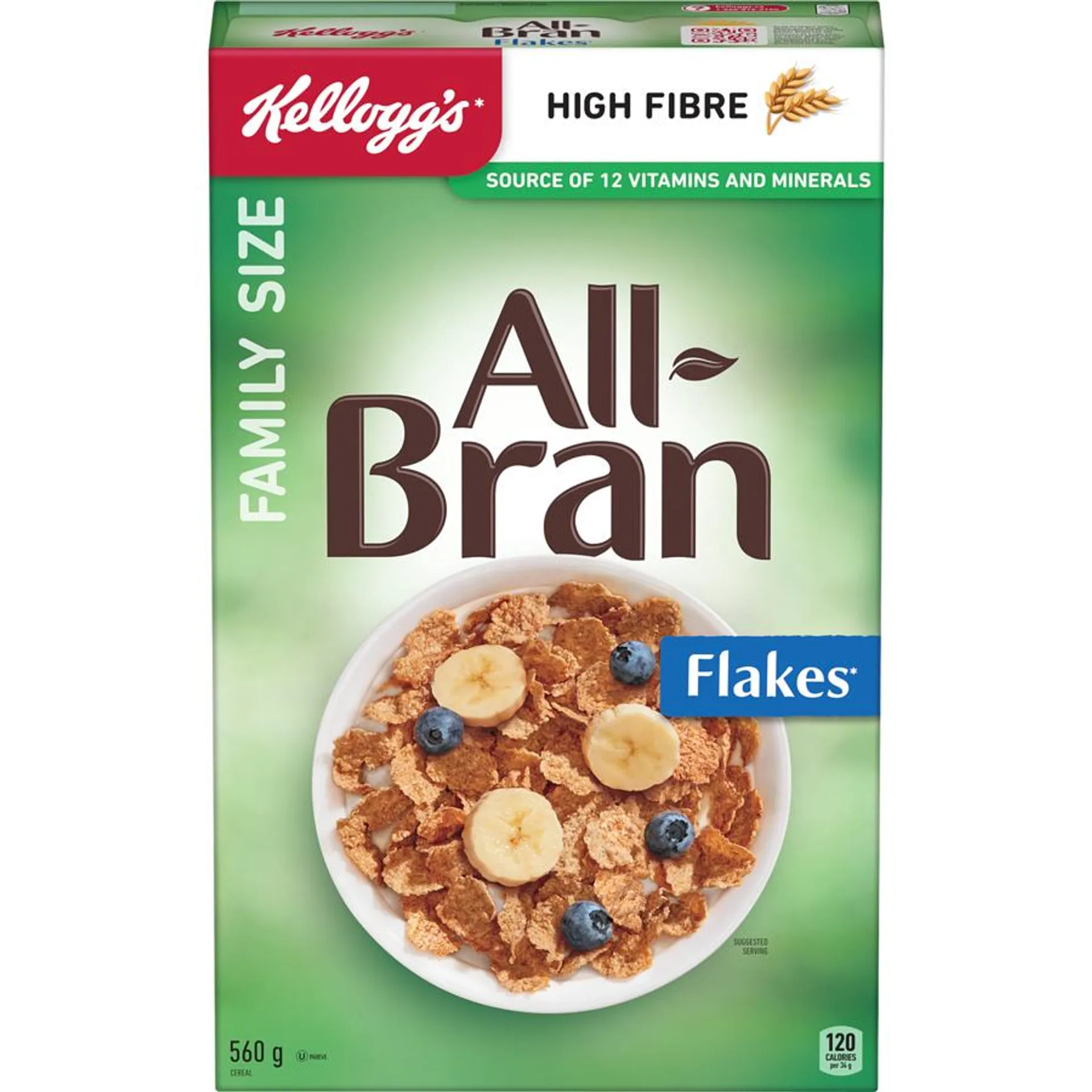 All Bran Flakes Family Size Cereal