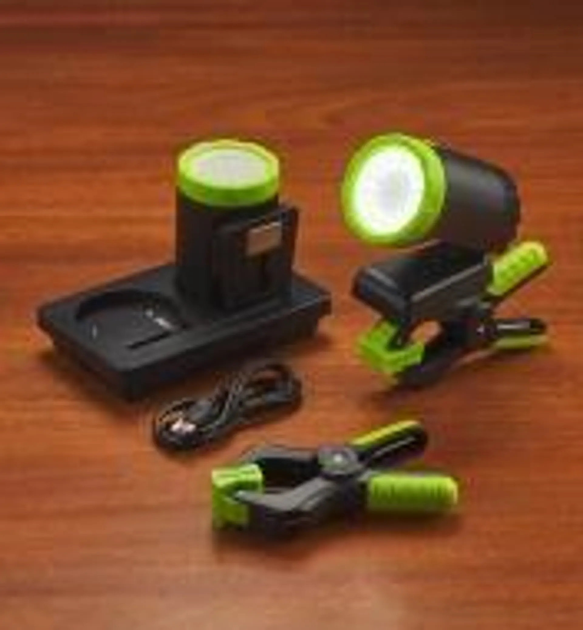 Pair of Rechargeable Clip Lights