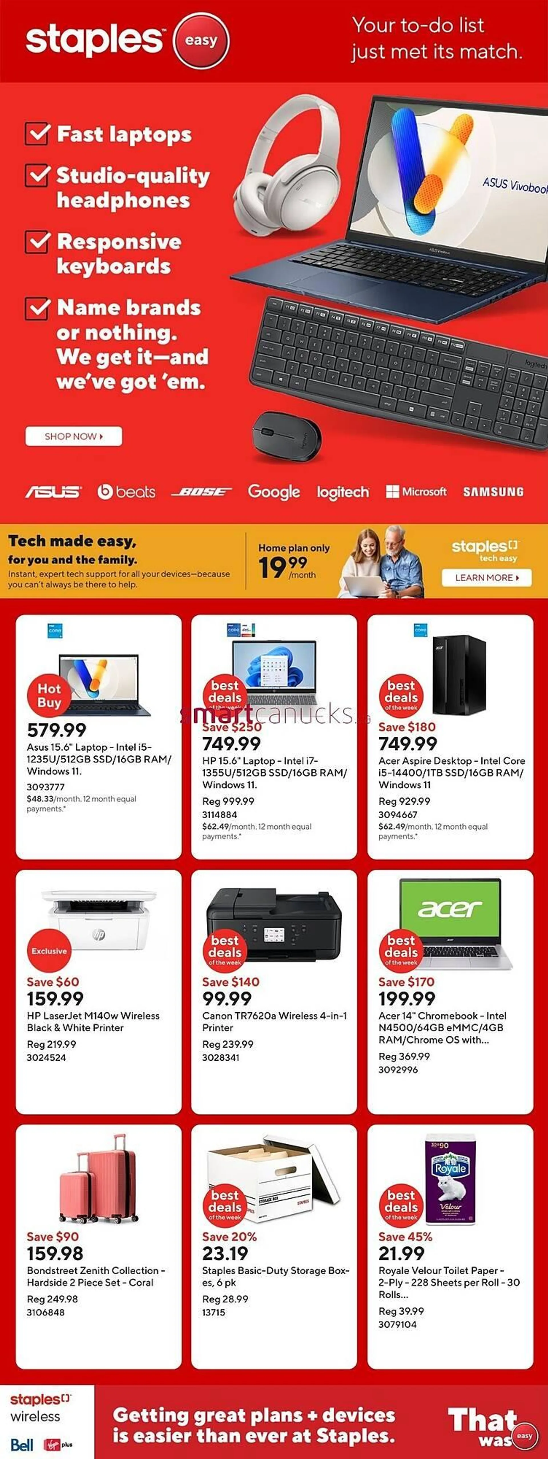 Staples flyer - 1