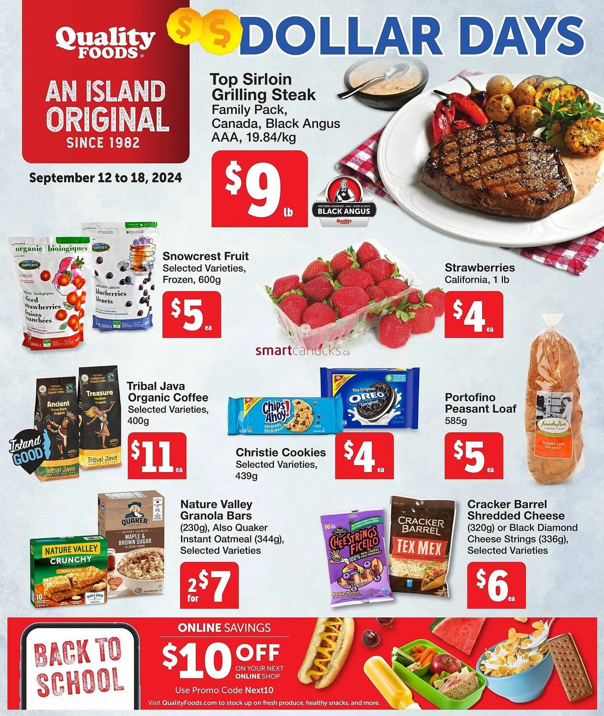 Quality Foods flyer - 1