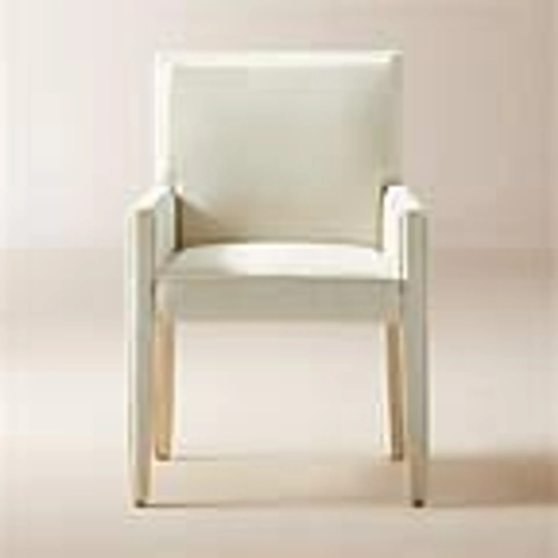 Torrey Ivory White Performance Fabric Dining Armchair