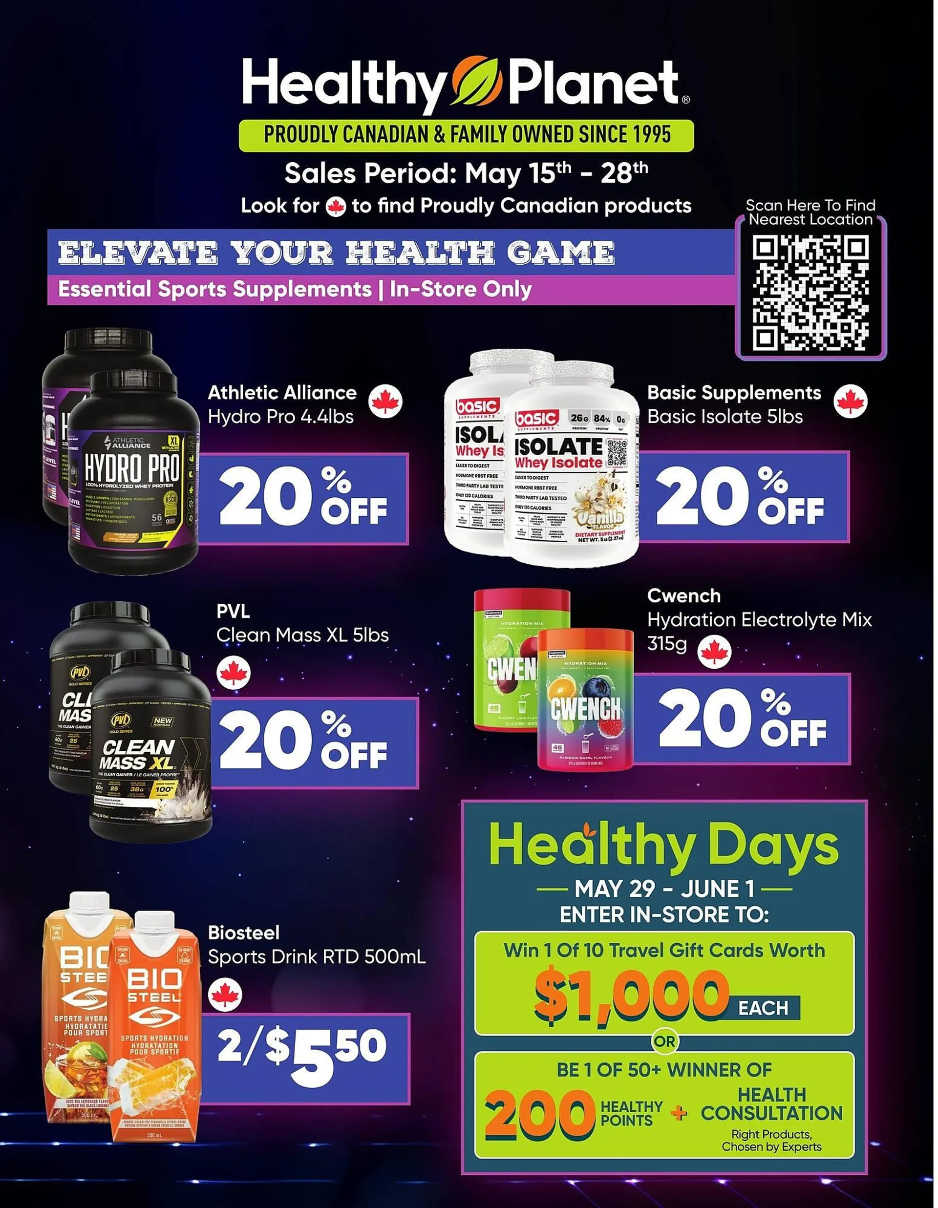 Healthy Planet flyer - 1