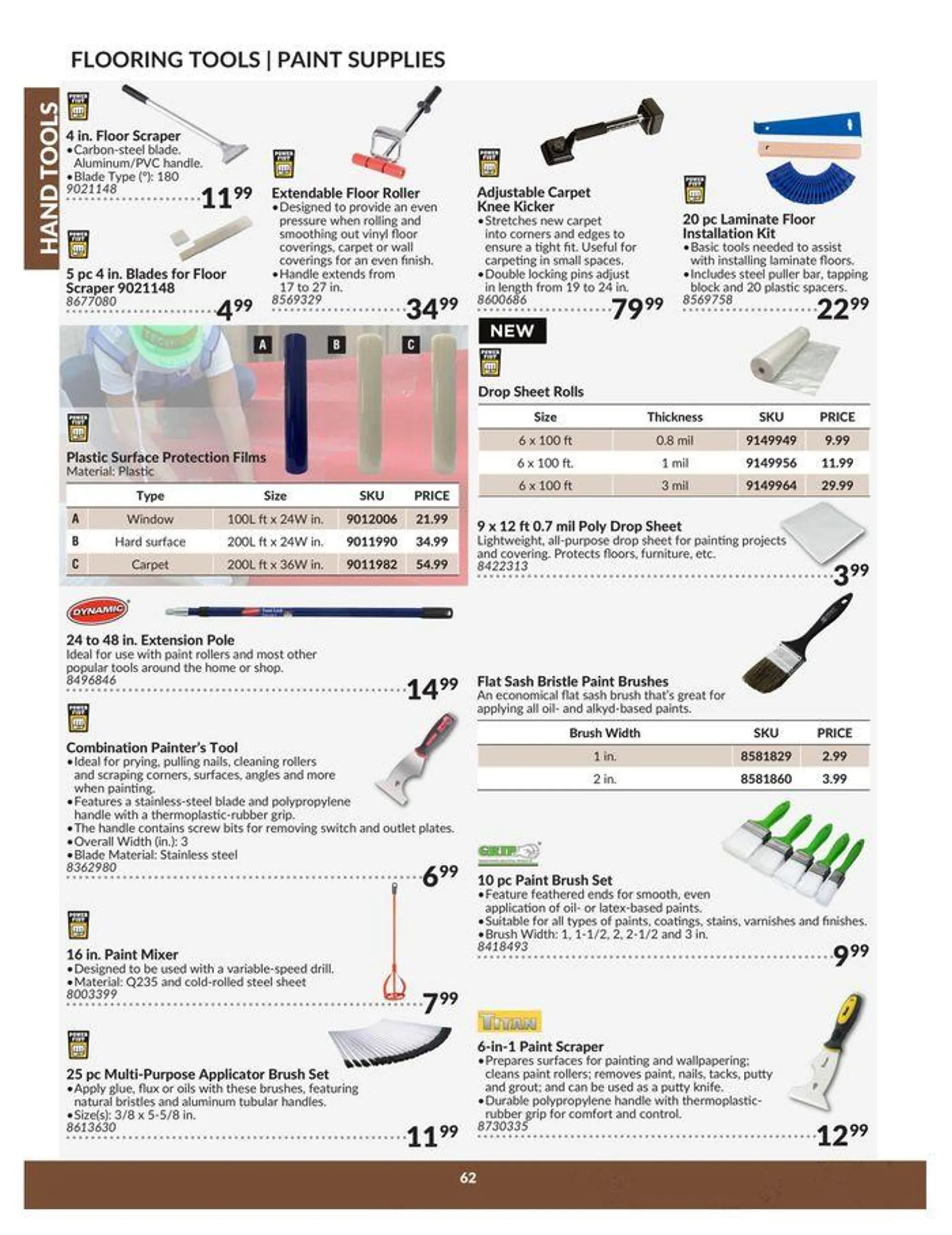 Hand Tools Catalogue from April 23 to April 22 2025 - flyer page 62