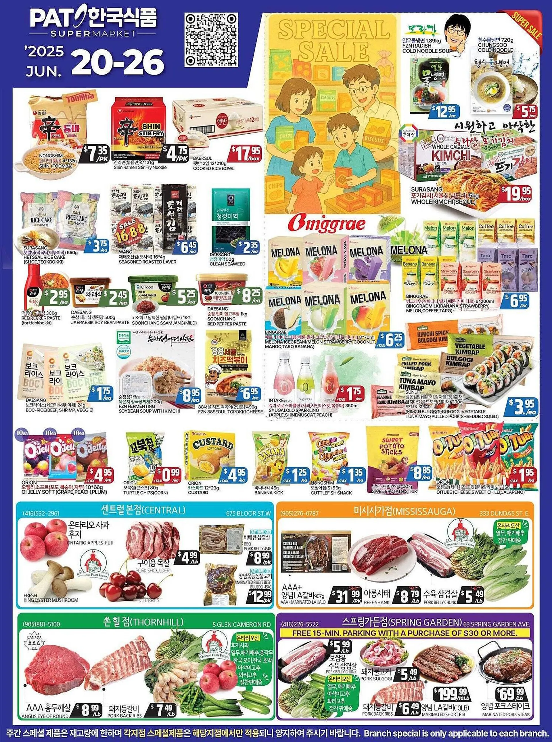 PAT Mart flyer from June 20 to June 27 2025 - flyer page 1