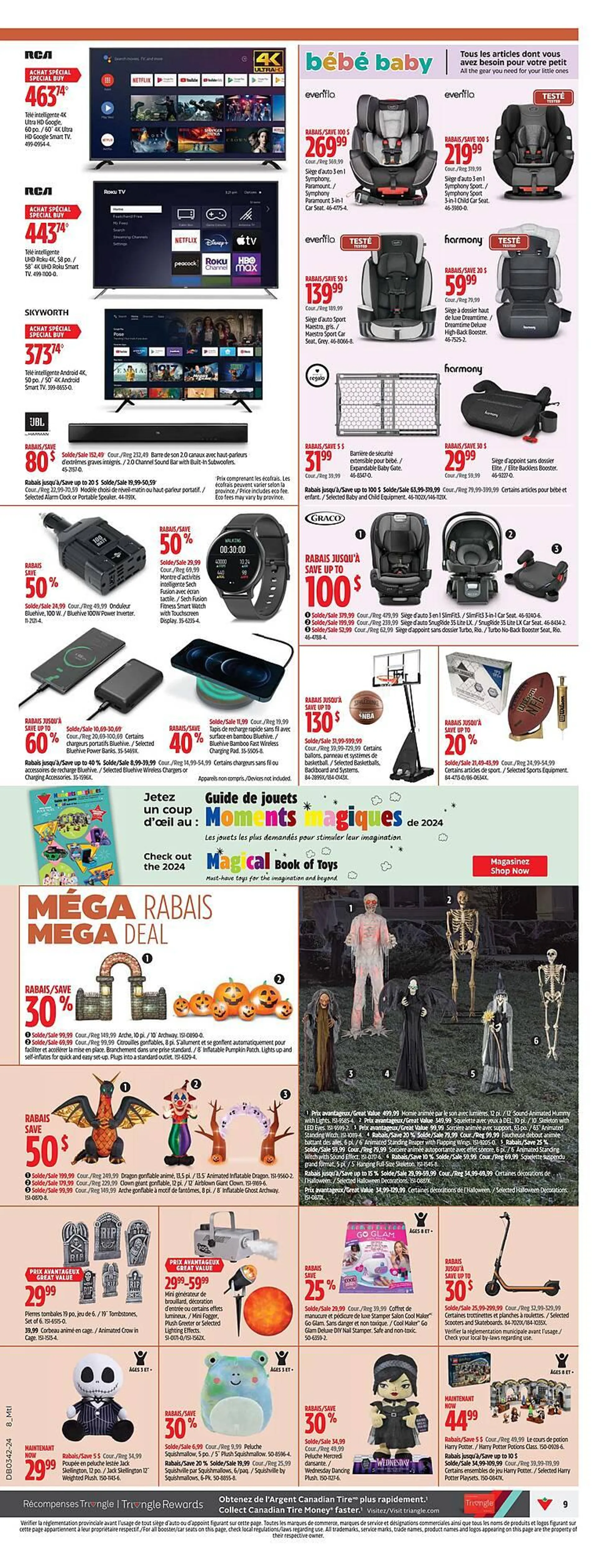 Canadian Tire flyer from October 10 to October 23 2024 - flyer page 9