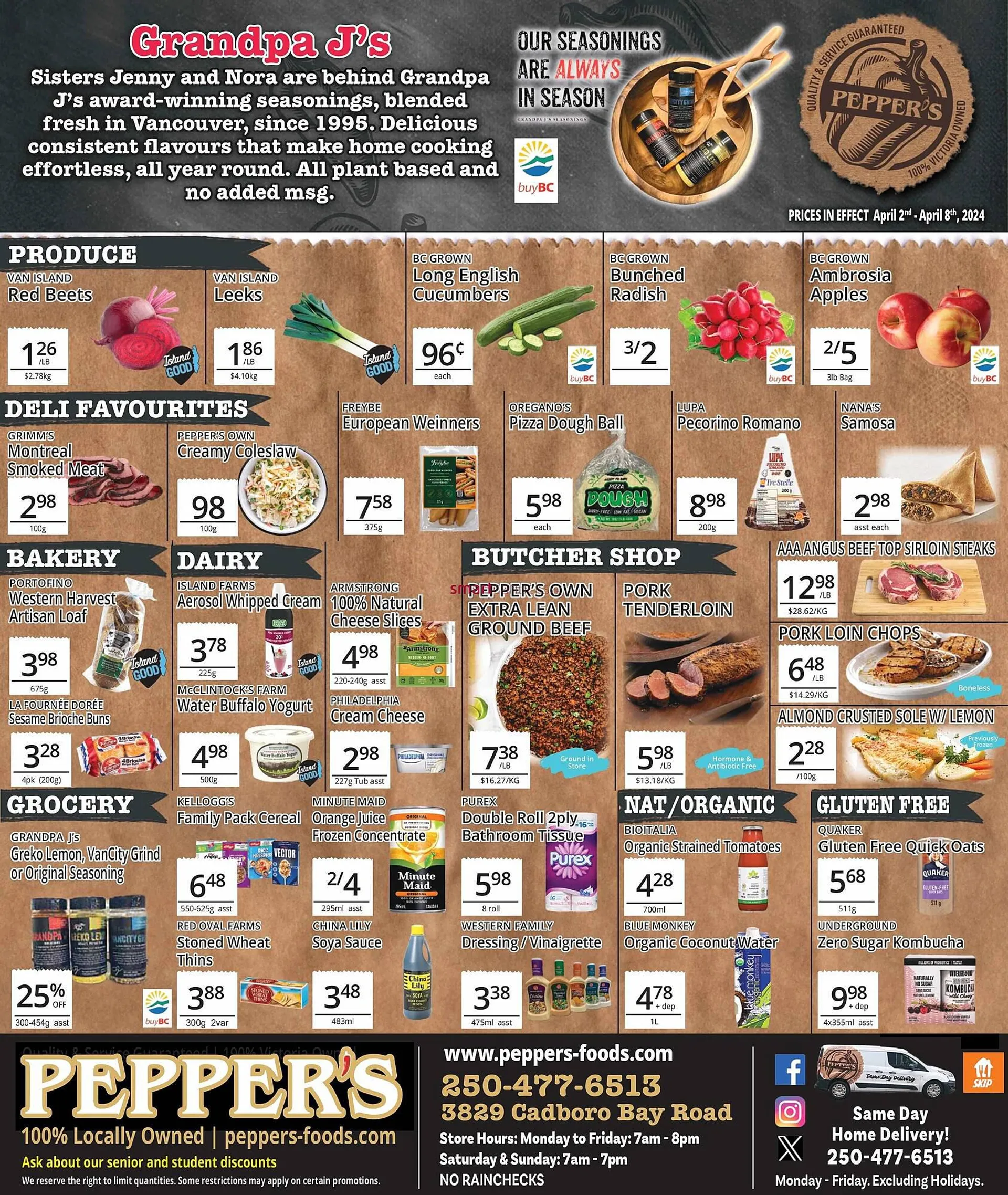 Pepper's Foods flyer from April 2 to April 30 2024 - flyer page 