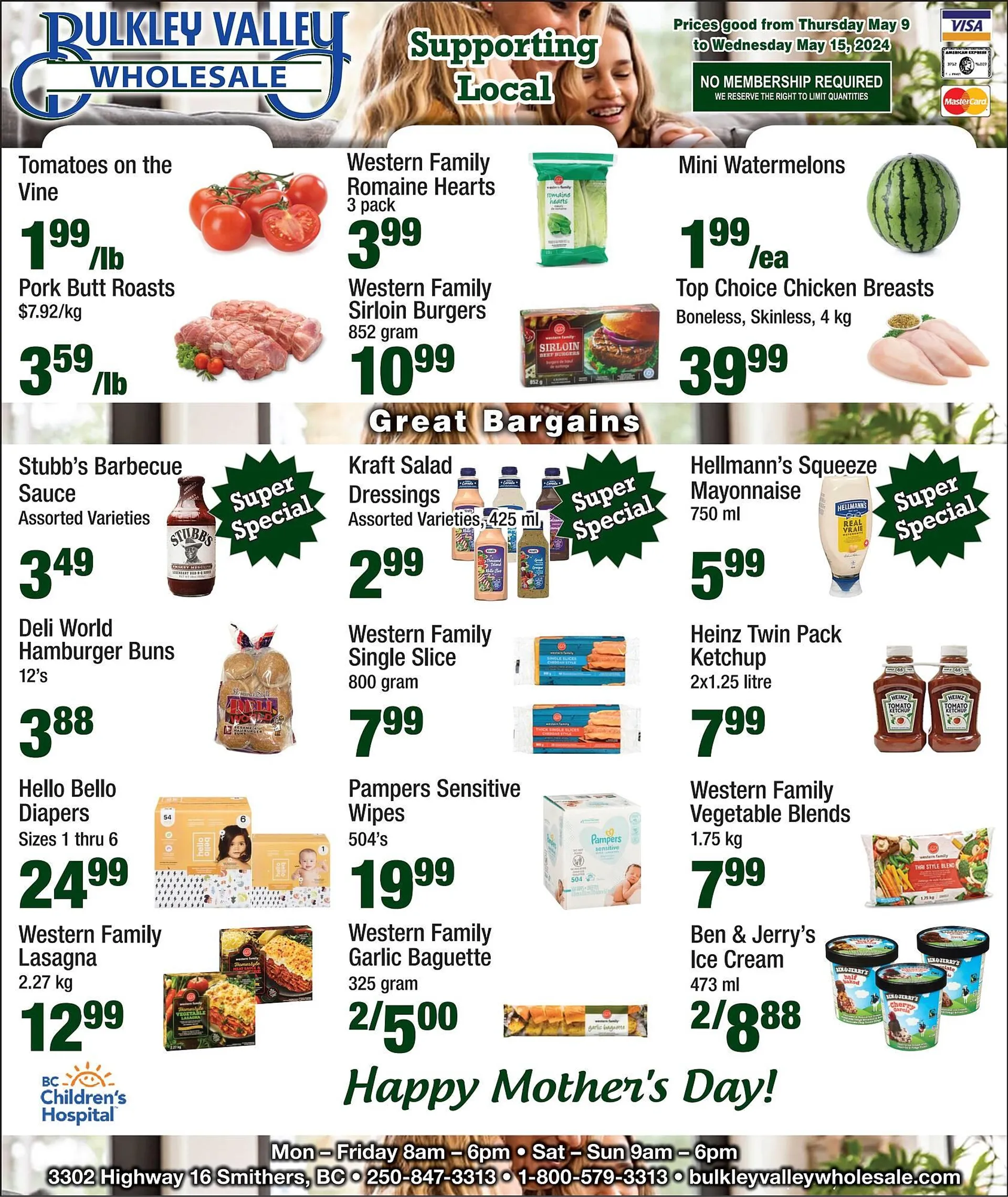 Bulkley Valley Wholesale flyer - 1