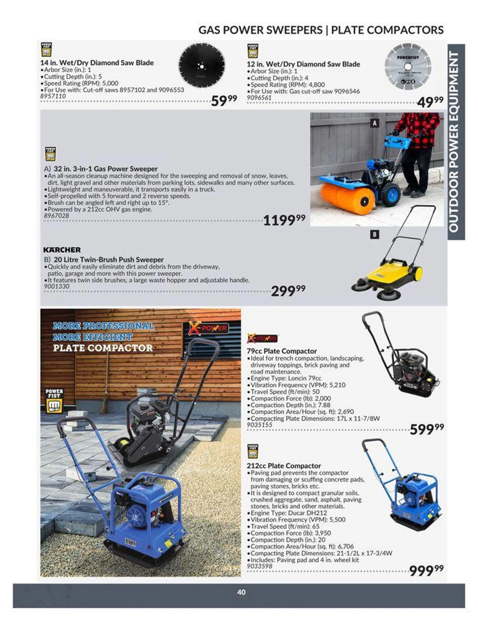 OUTDOOR POWER EQUIPMENT from April 23 to April 22 2025 - flyer page 40