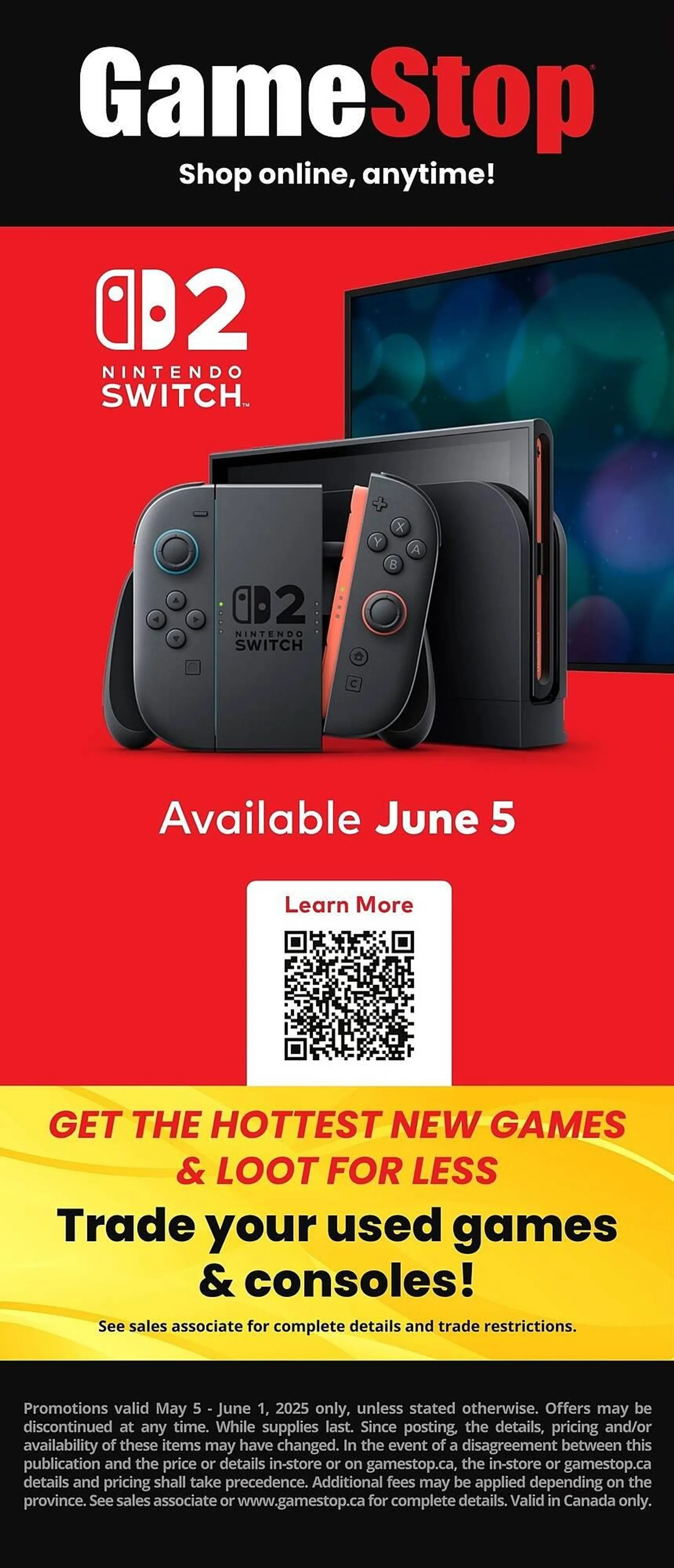 GameStop flyer - 1