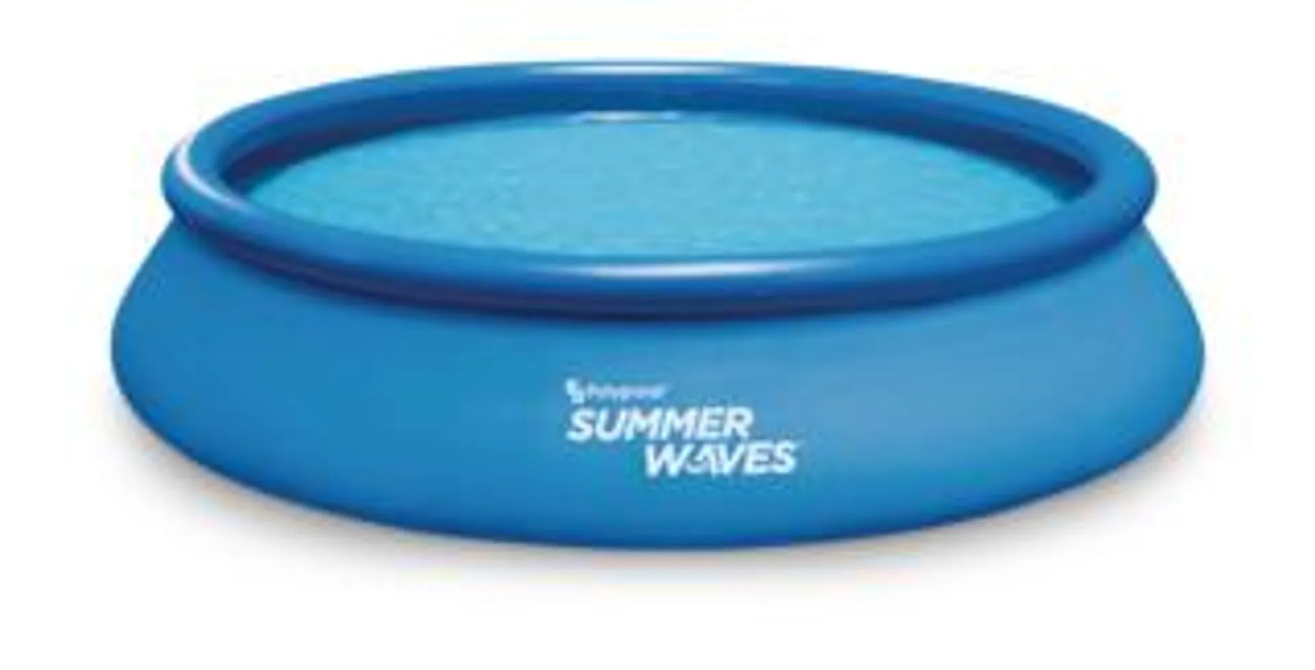 Summer Waves® Round Quick Set Inflatable Pool with Filter Pump, 15-ft x 36-in