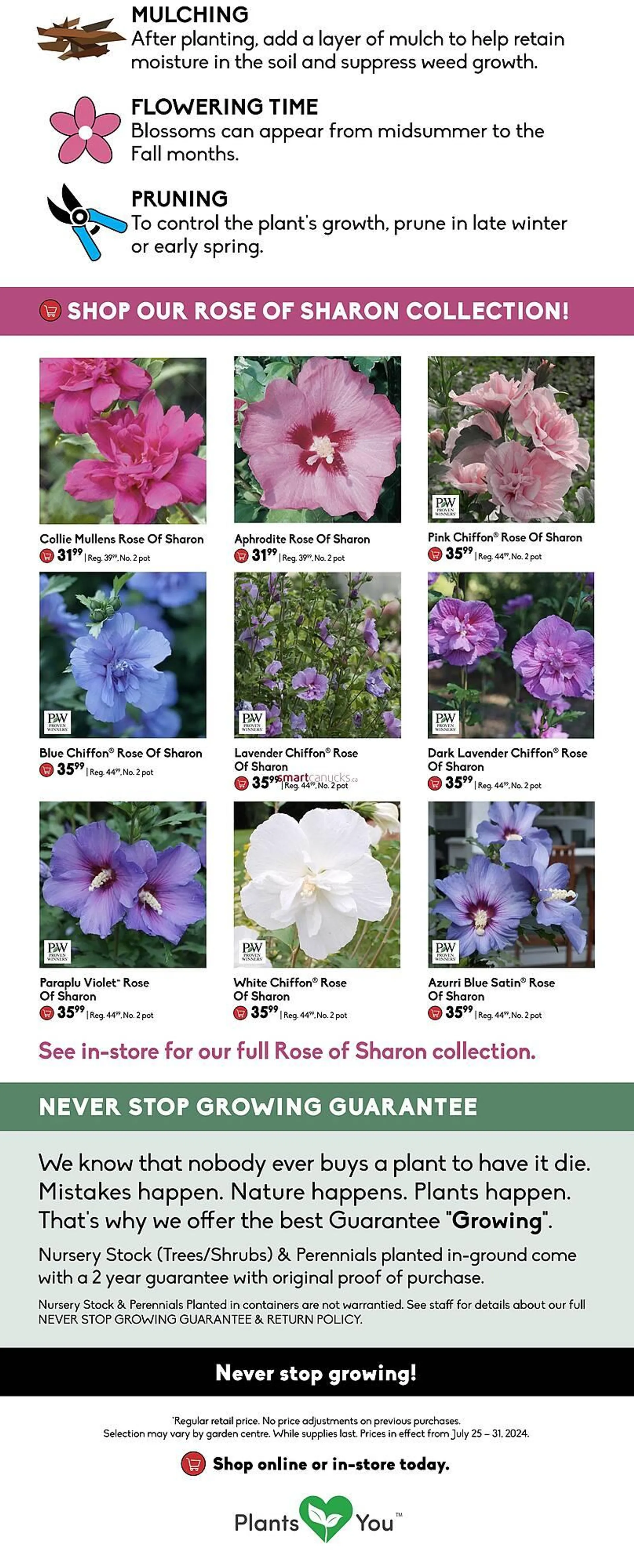 Sheridan Nurseries flyer from July 25 to July 31 2024 - flyer page 2