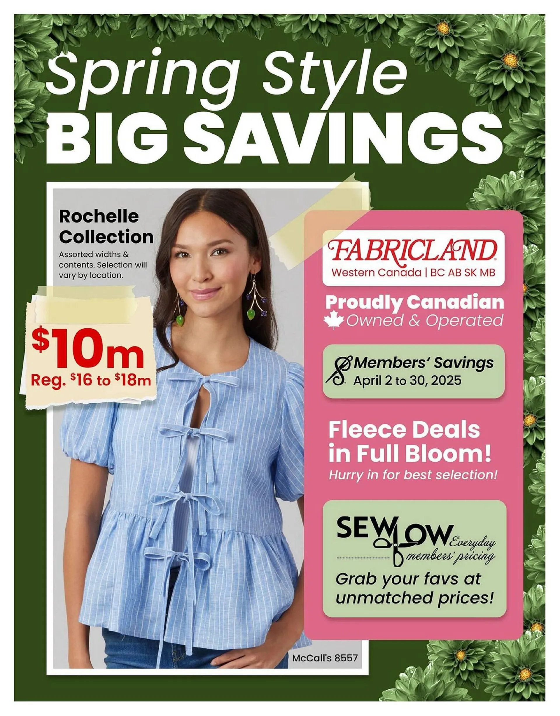 Fabricland flyer - 1