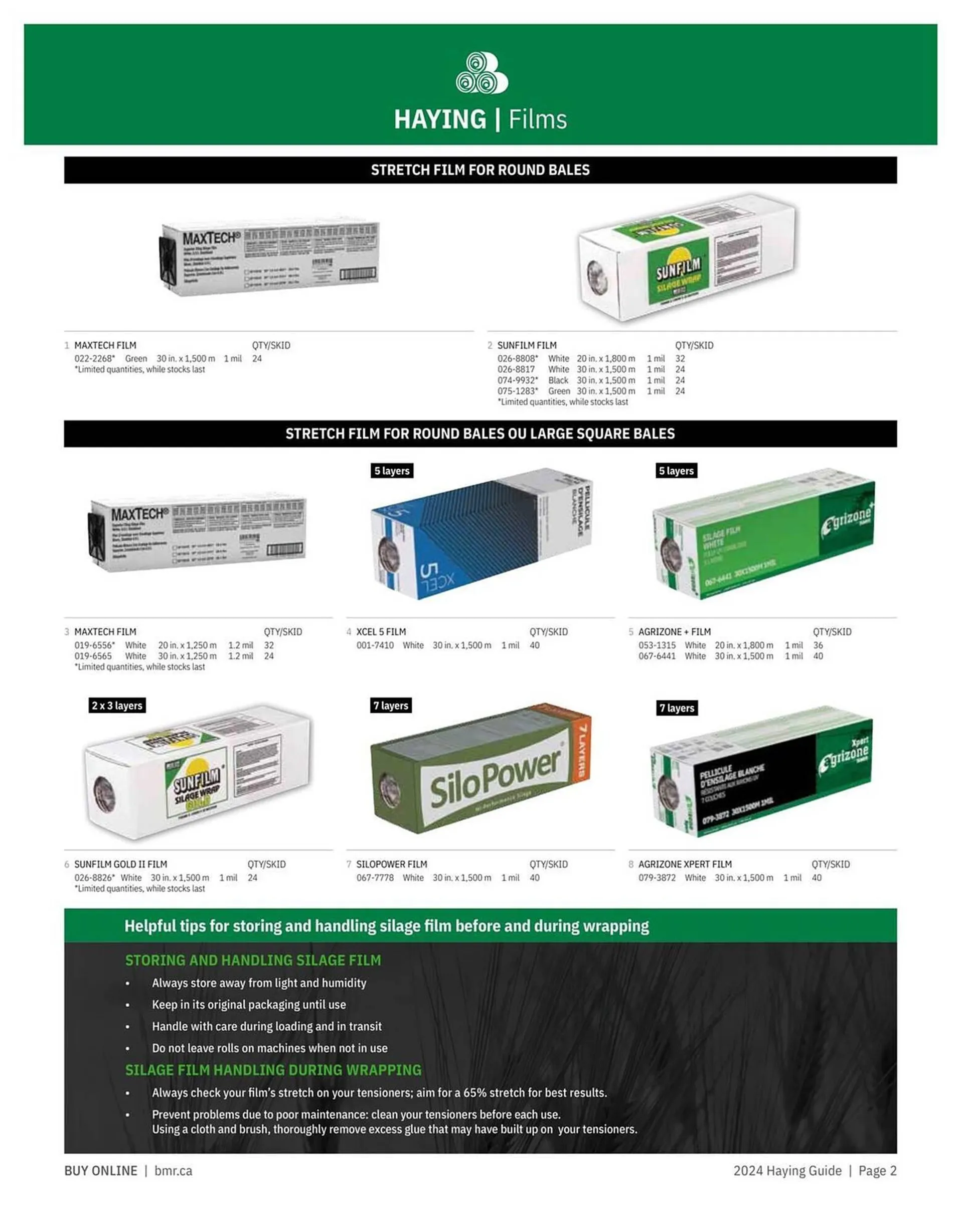 BMR flyer from January 19 to December 31 2024 - flyer page 2