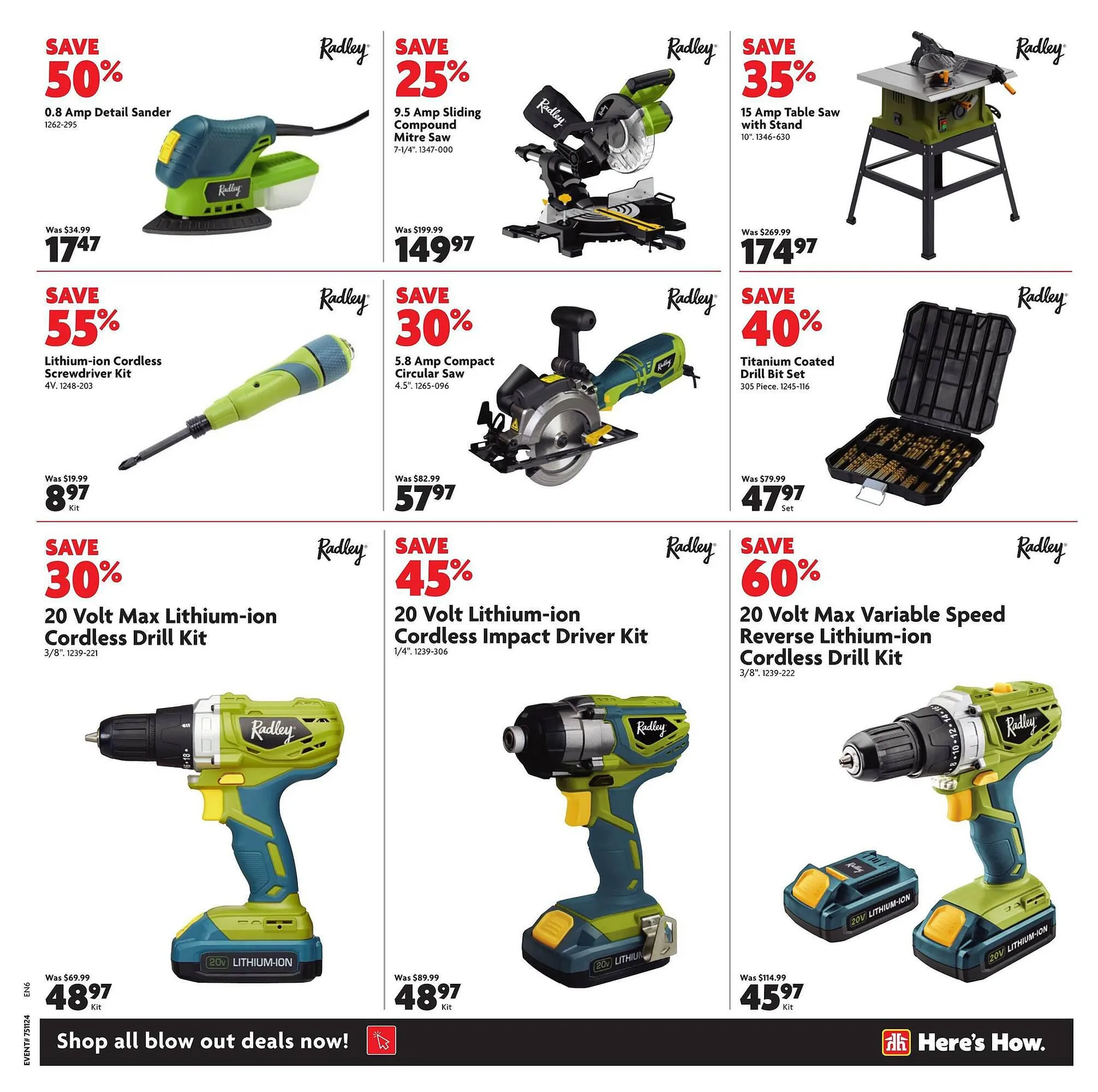 Home Hardware flyer from April 4 to April 10 2024 - flyer page 12