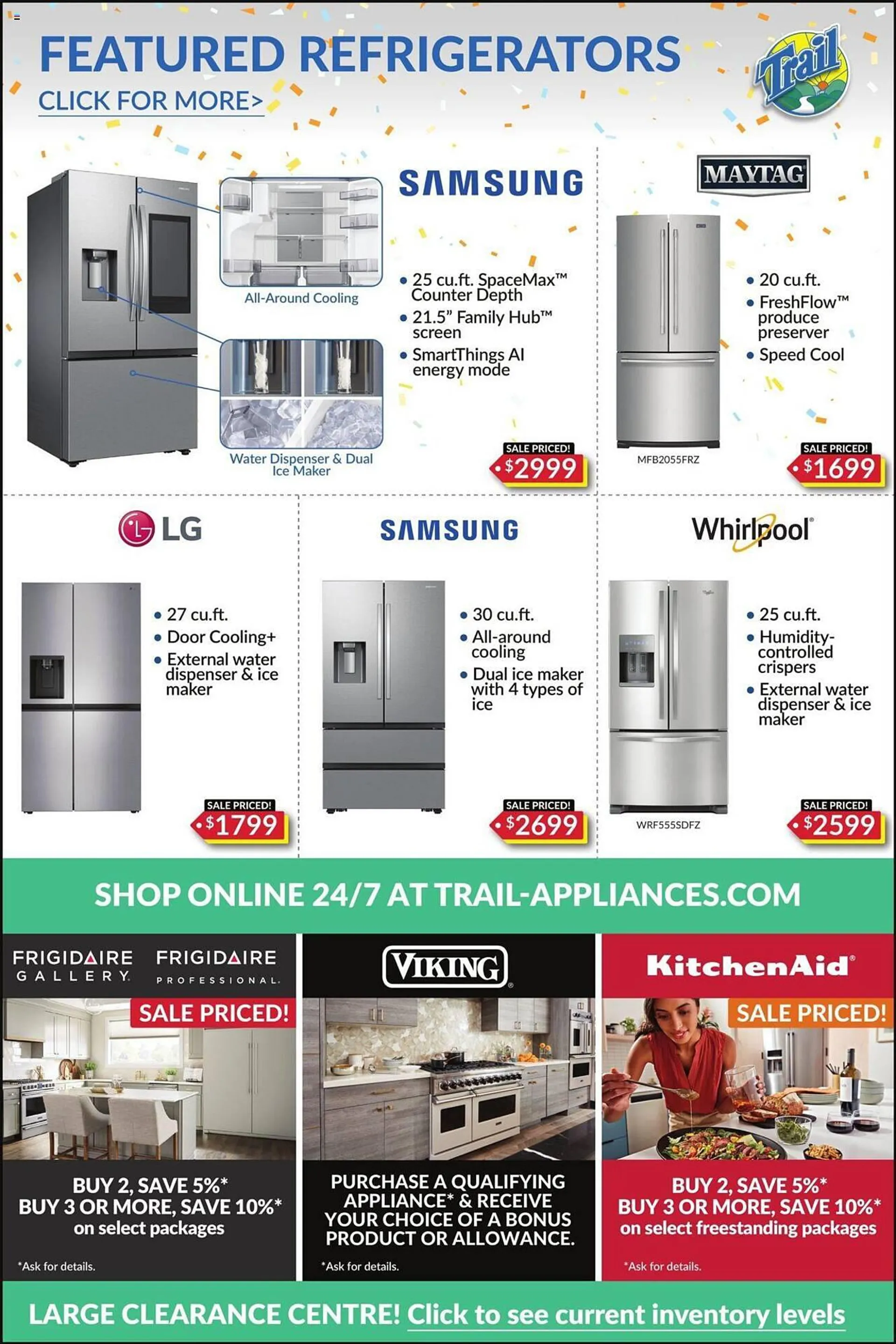 Trail Appliances flyer from February 1 to February 7 2024 - flyer page 2