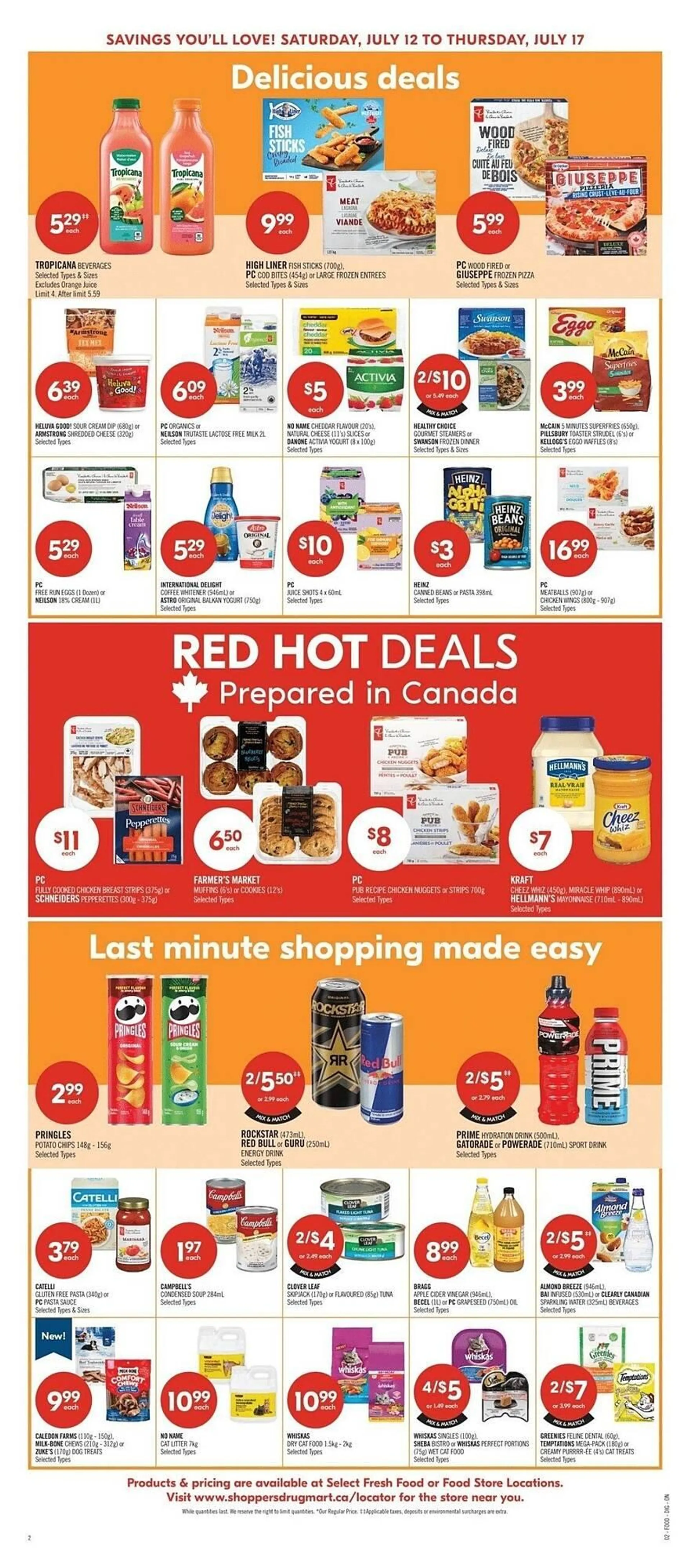 Shoppers Drug Mart flyer from July 12 to July 17 2025 - flyer page 8
