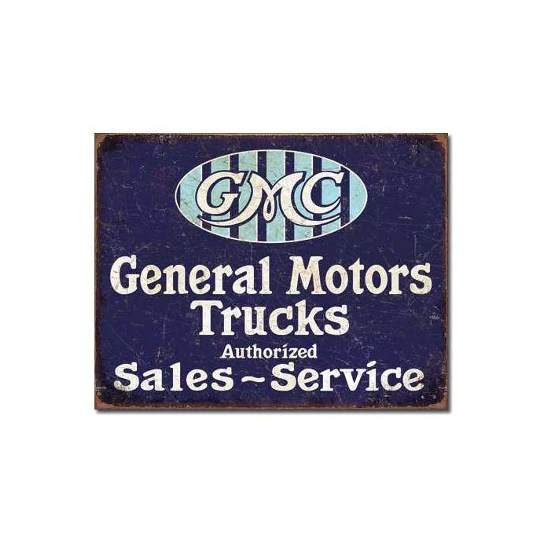 GMC Trucks Tin SIgn