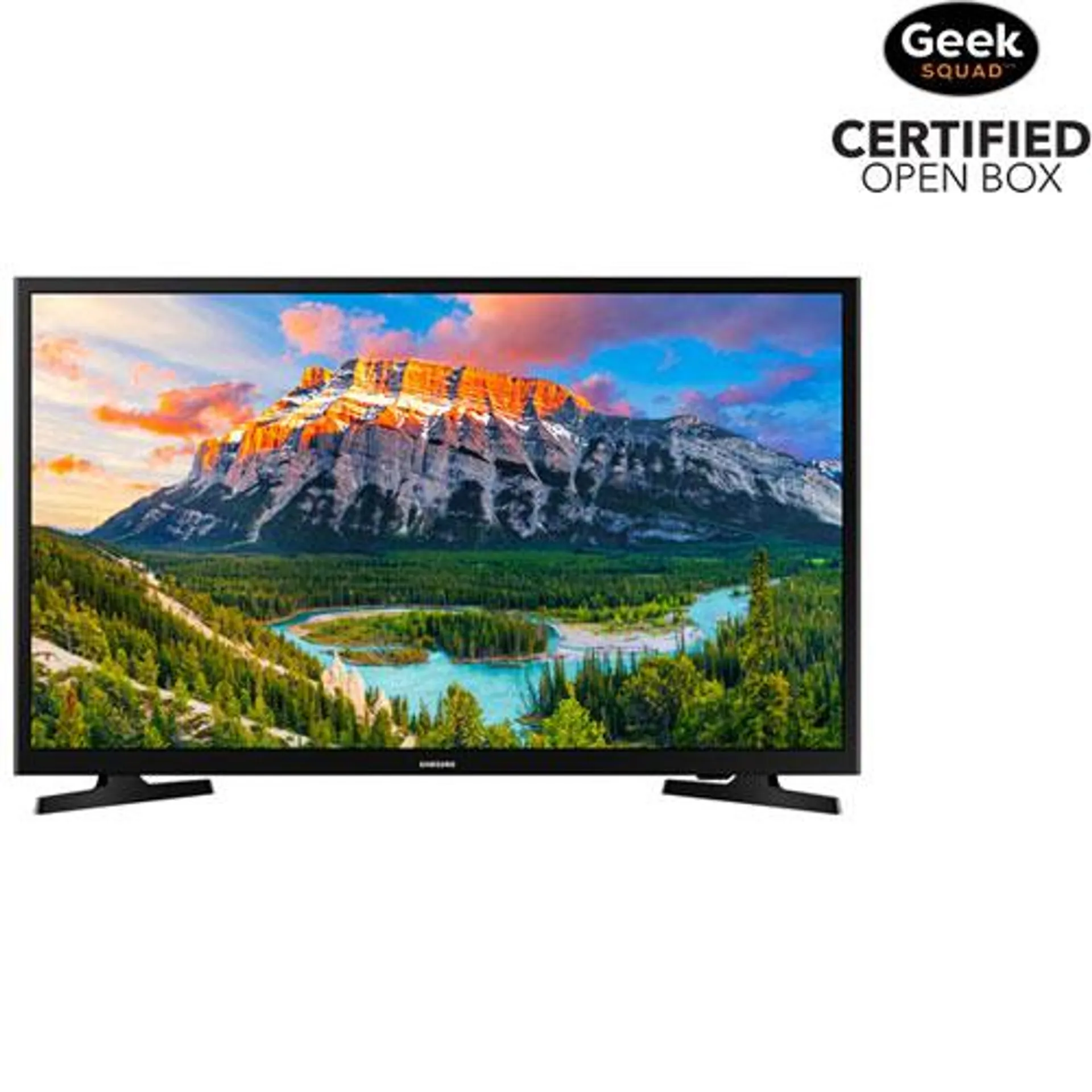 Open Box - Samsung 32" 1080p HD LED Tizen Smart TV (UN32N5300AFXZC) - Glossy Black