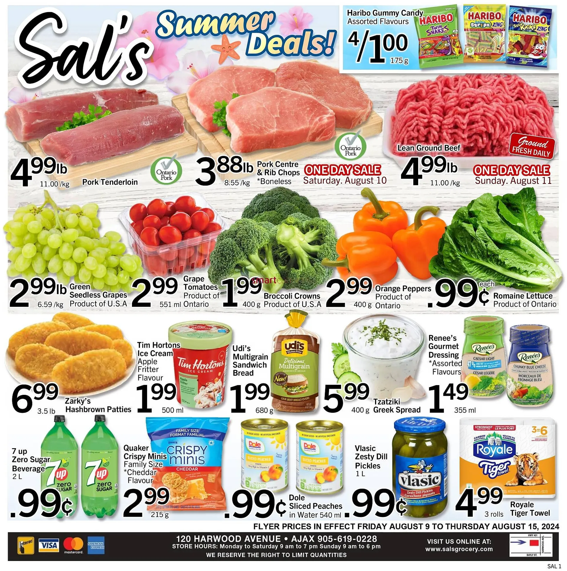 Sals Grocery flyer - 1