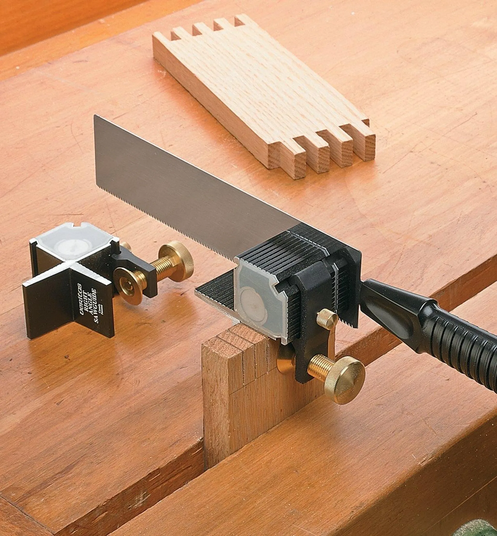 Veritas Right-Angle Saw Guide with Saw