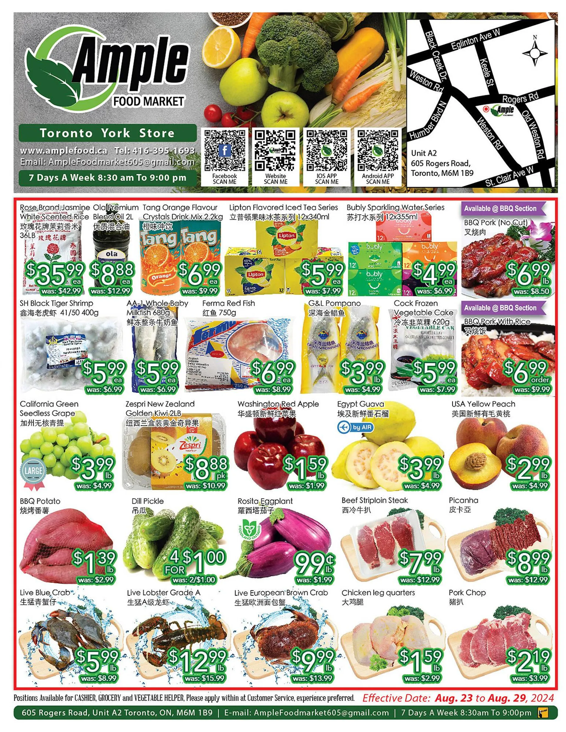 Ample Food Market flyer - 1