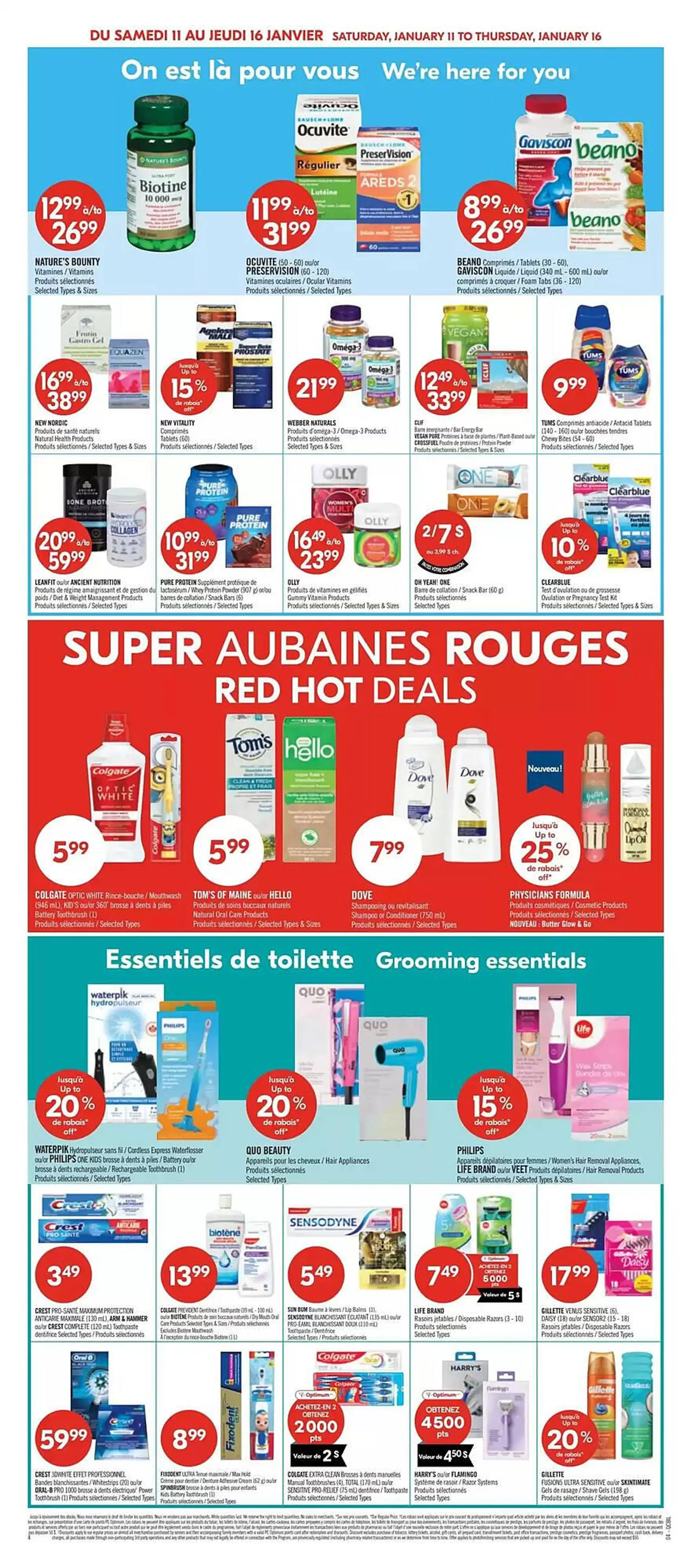 Shoppers Drug Mart flyer from January 11 to January 16 2025 - flyer page 5