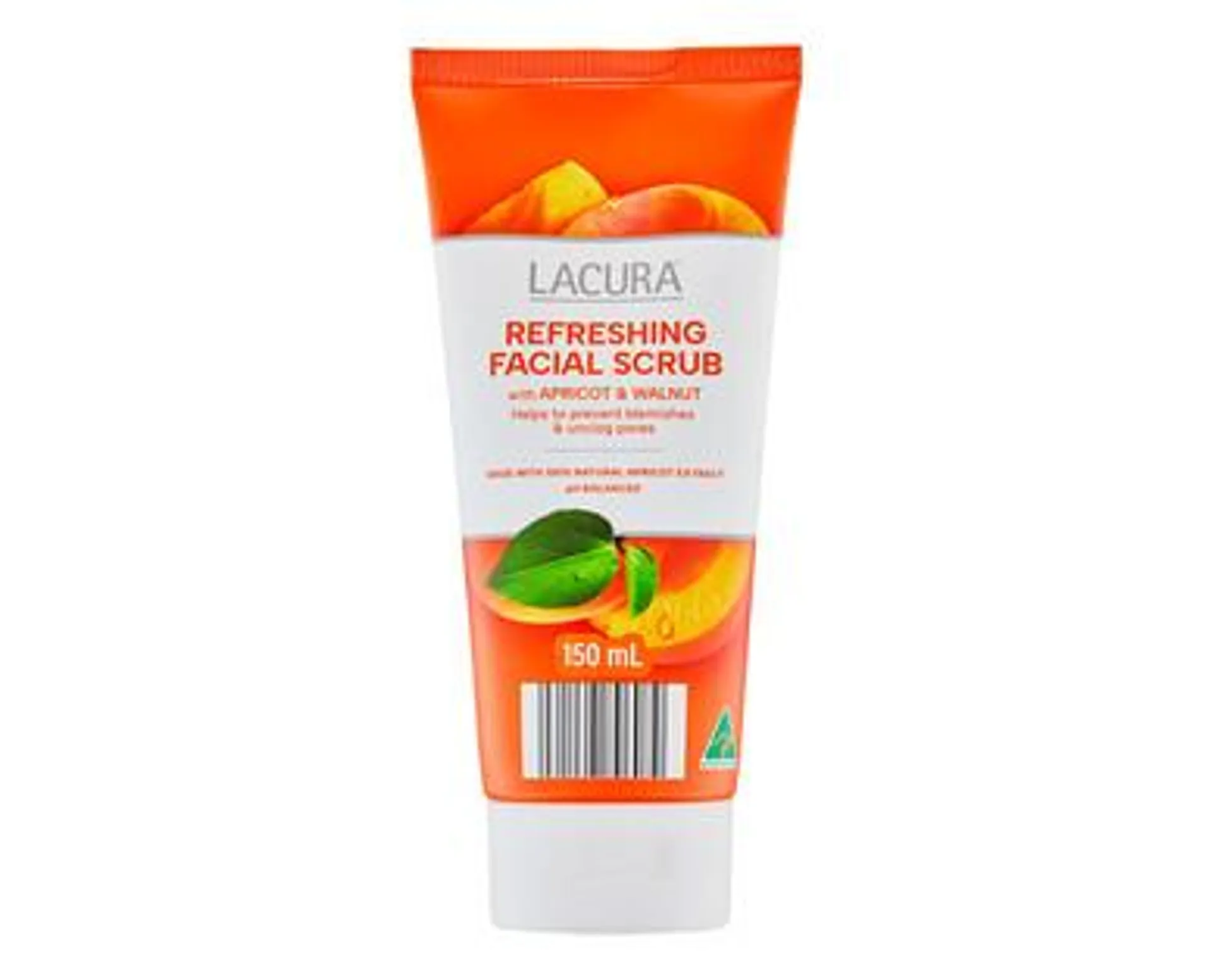 LACURA ® Refreshing Facial Scrub with Apricot & Walnut 150ml