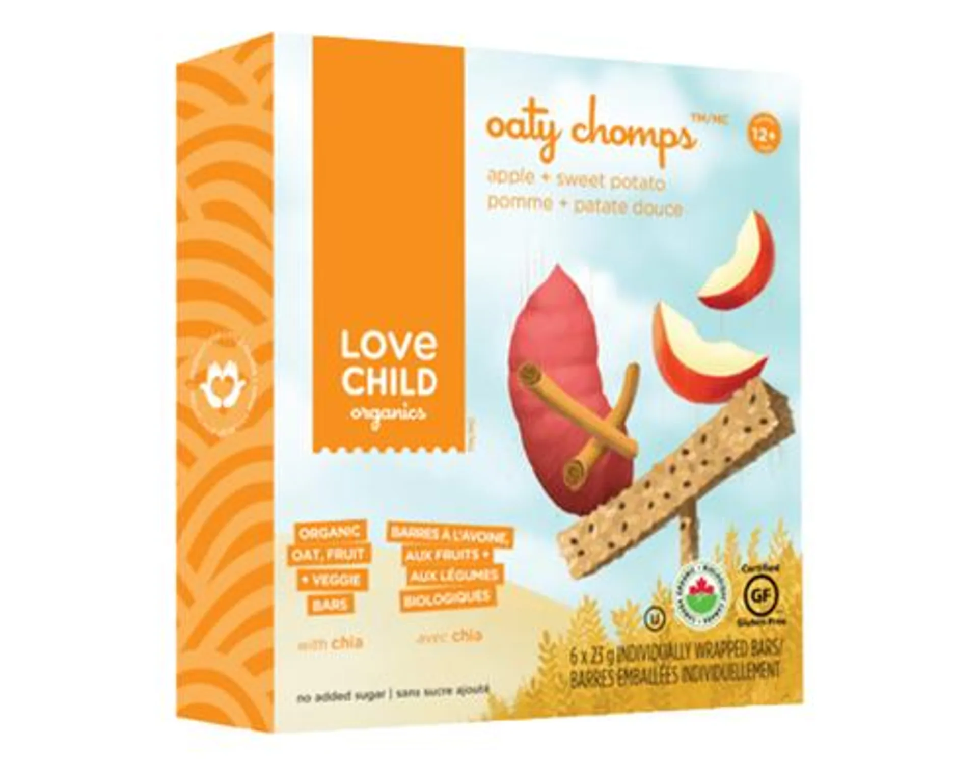 Love Child Organic Oaty Chomps Apple & Sweet Potato 138g