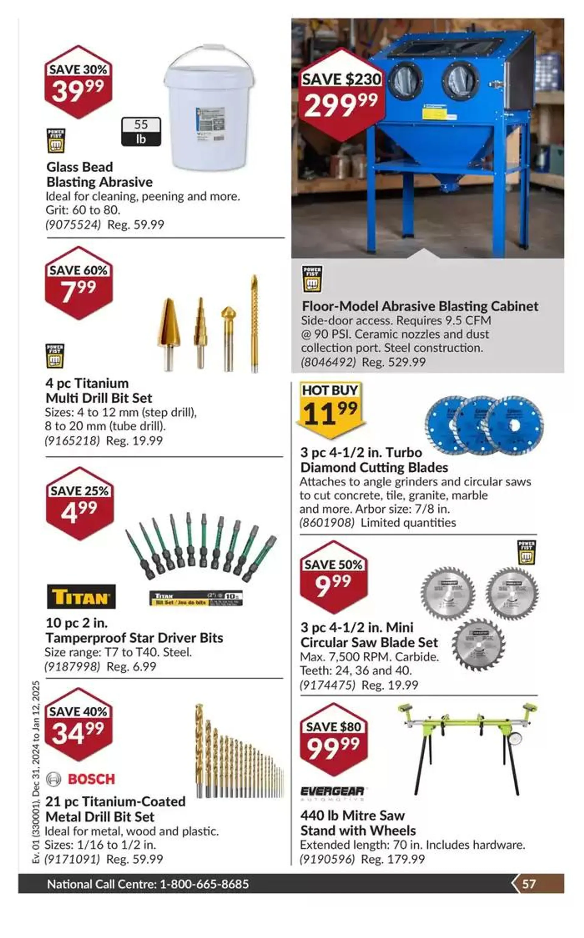 Current bargains and offers from December 31 to January 12 2025 - flyer page 61