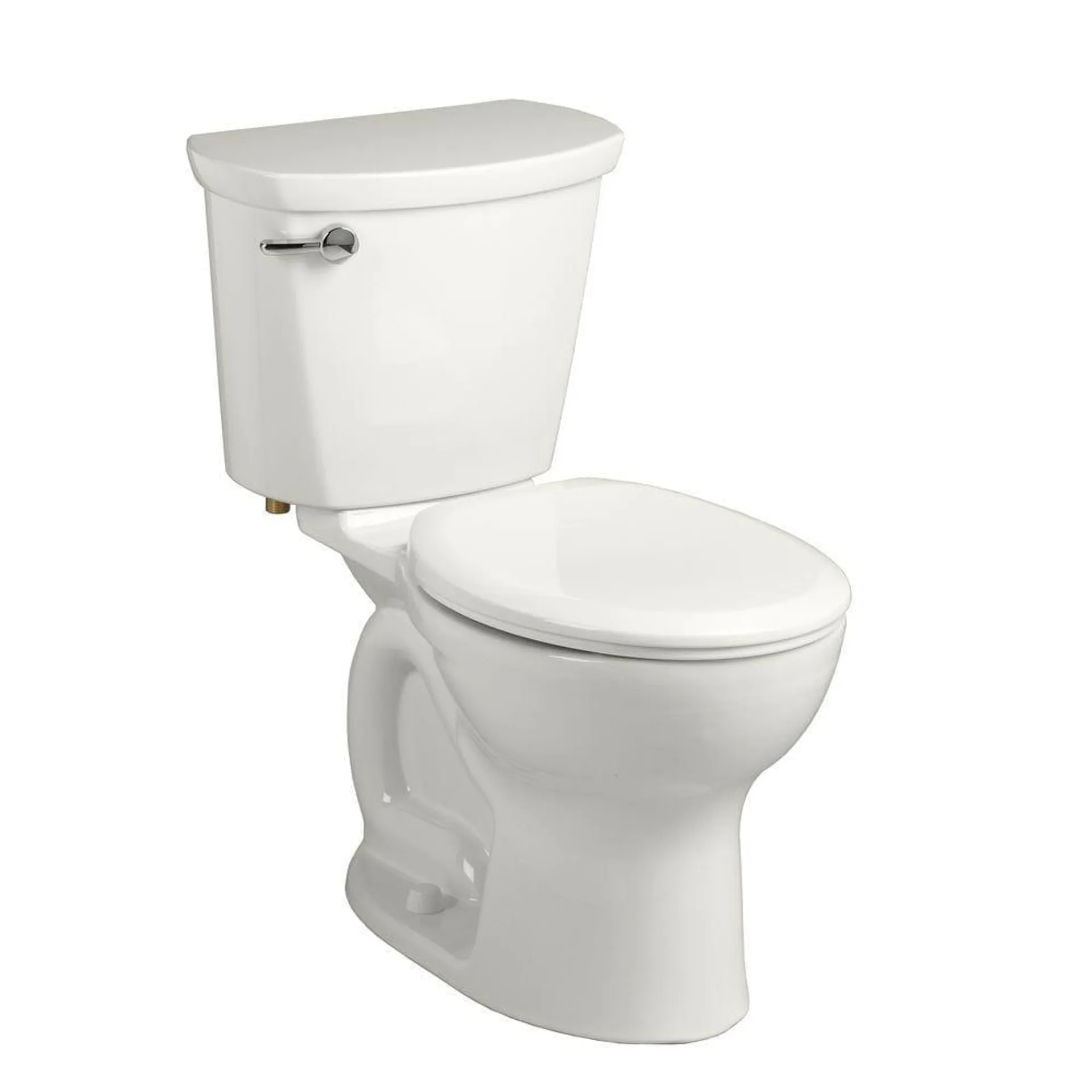 Cadet Pro 4.8L Single Flush Right Height Round 2-Piece Toilet in White, 10 inch Rough-In