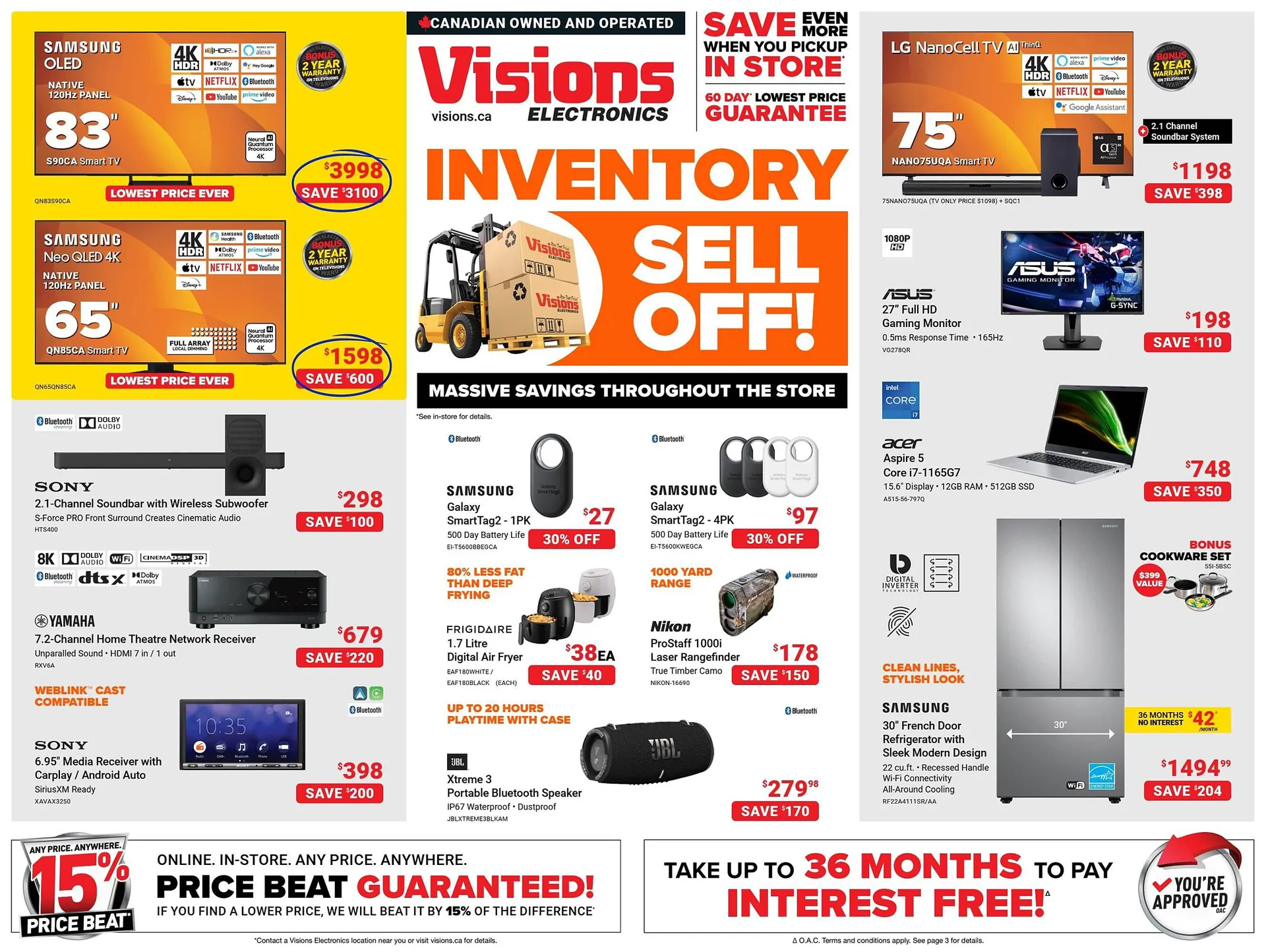 Visions Electronics flyer from March 15 to March 21 2024 - flyer page 