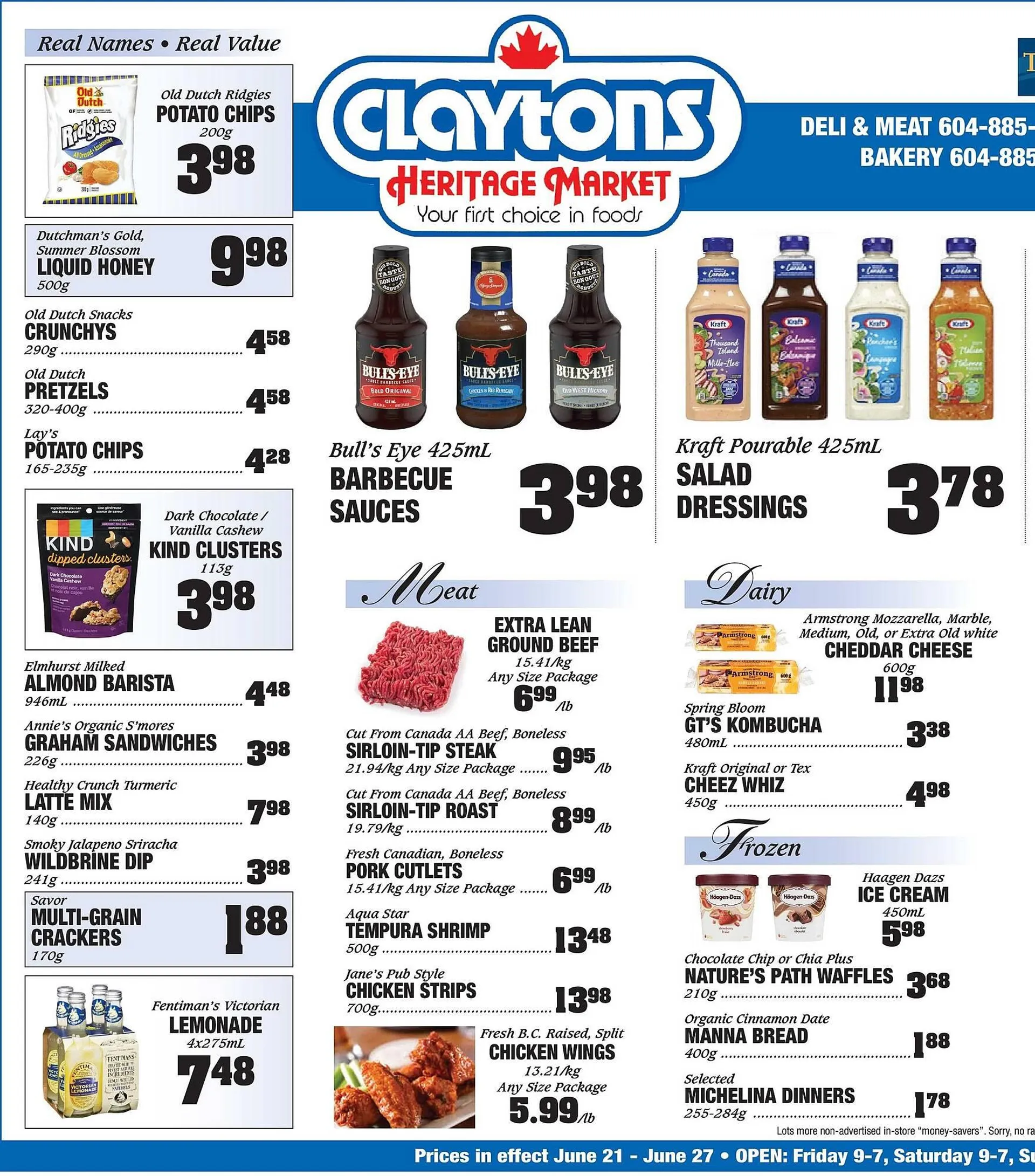 Claytons Heritage Market flyer - 1