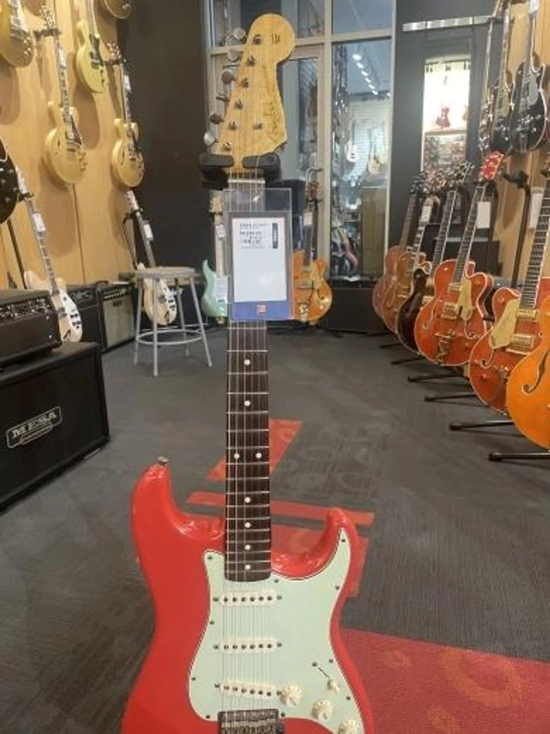 FCS 60s Strat Fiesta Red