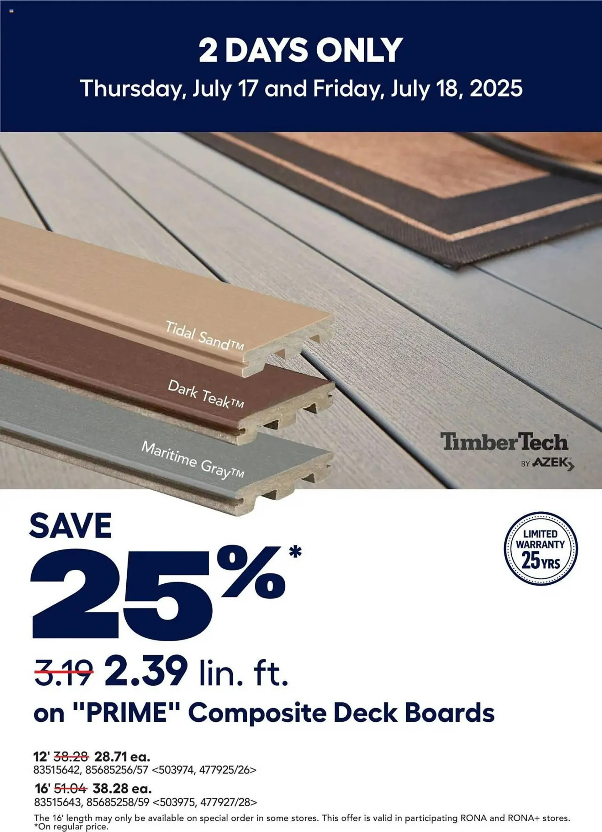 RONA flyer - 1