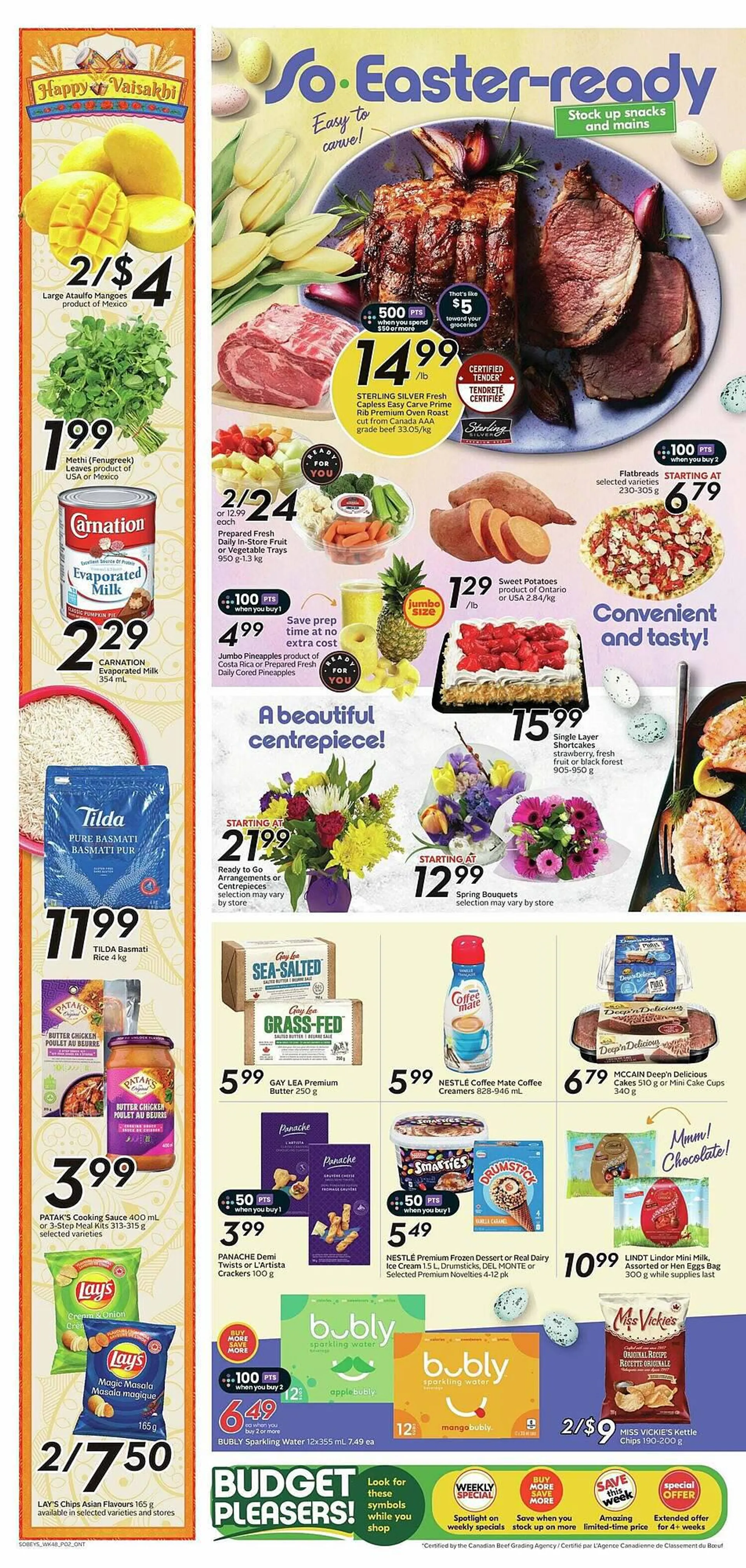 Sobeys flyer from March 28 to April 4 2024 - flyer page 5