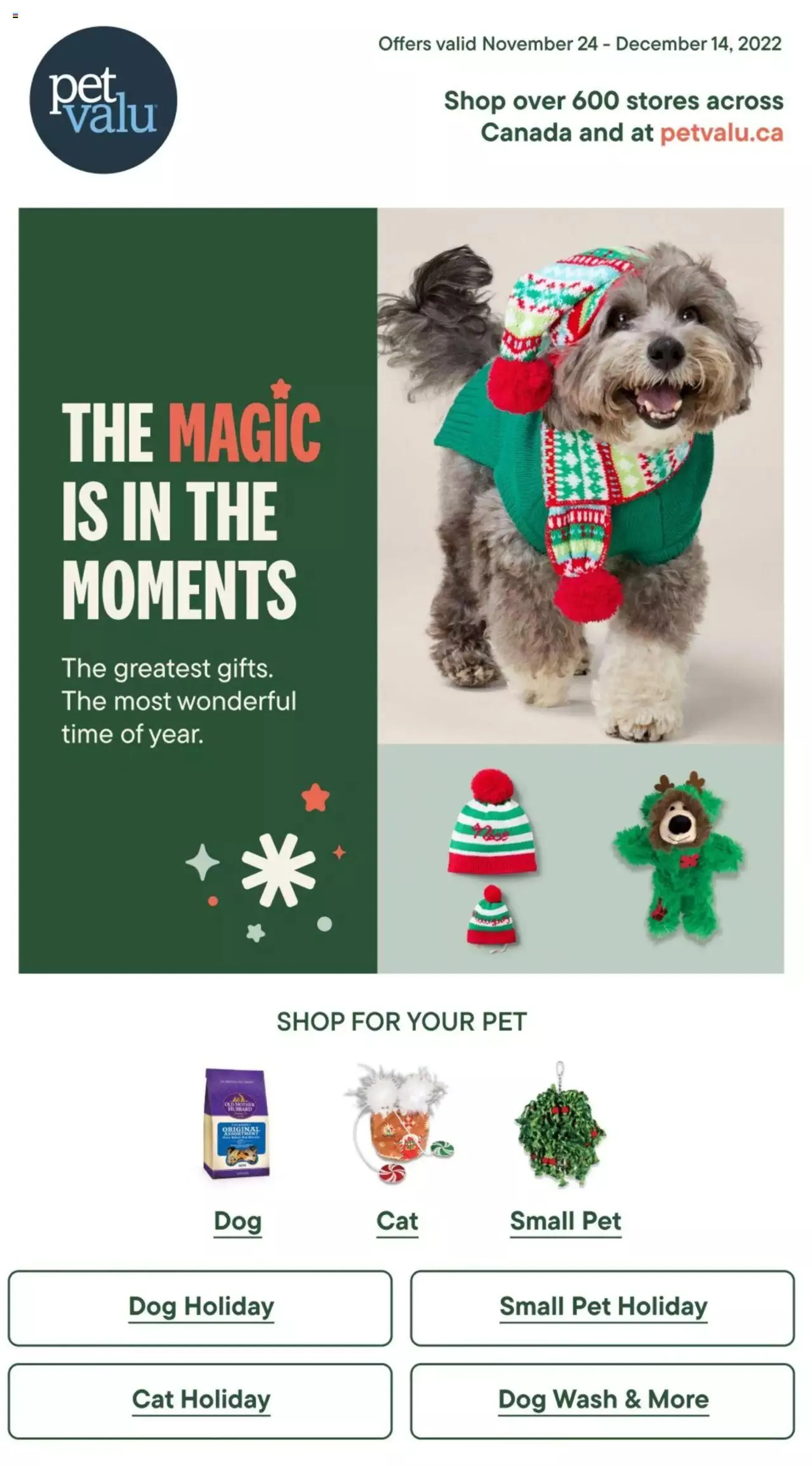 Pet Valu - The Magic Is In The Moments - 0