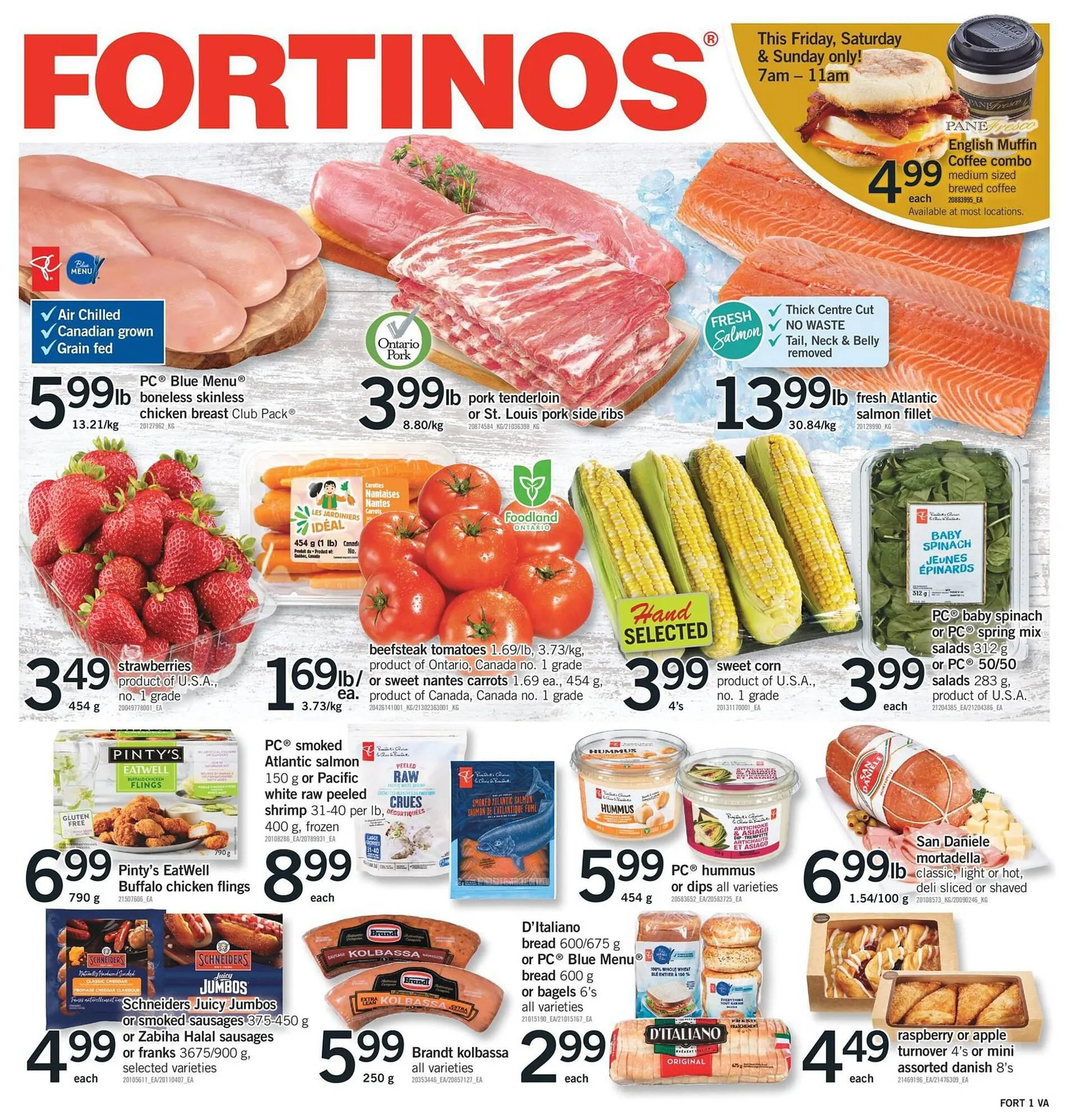 Fortinos flyer from April 11 to April 17 2024 - flyer page 