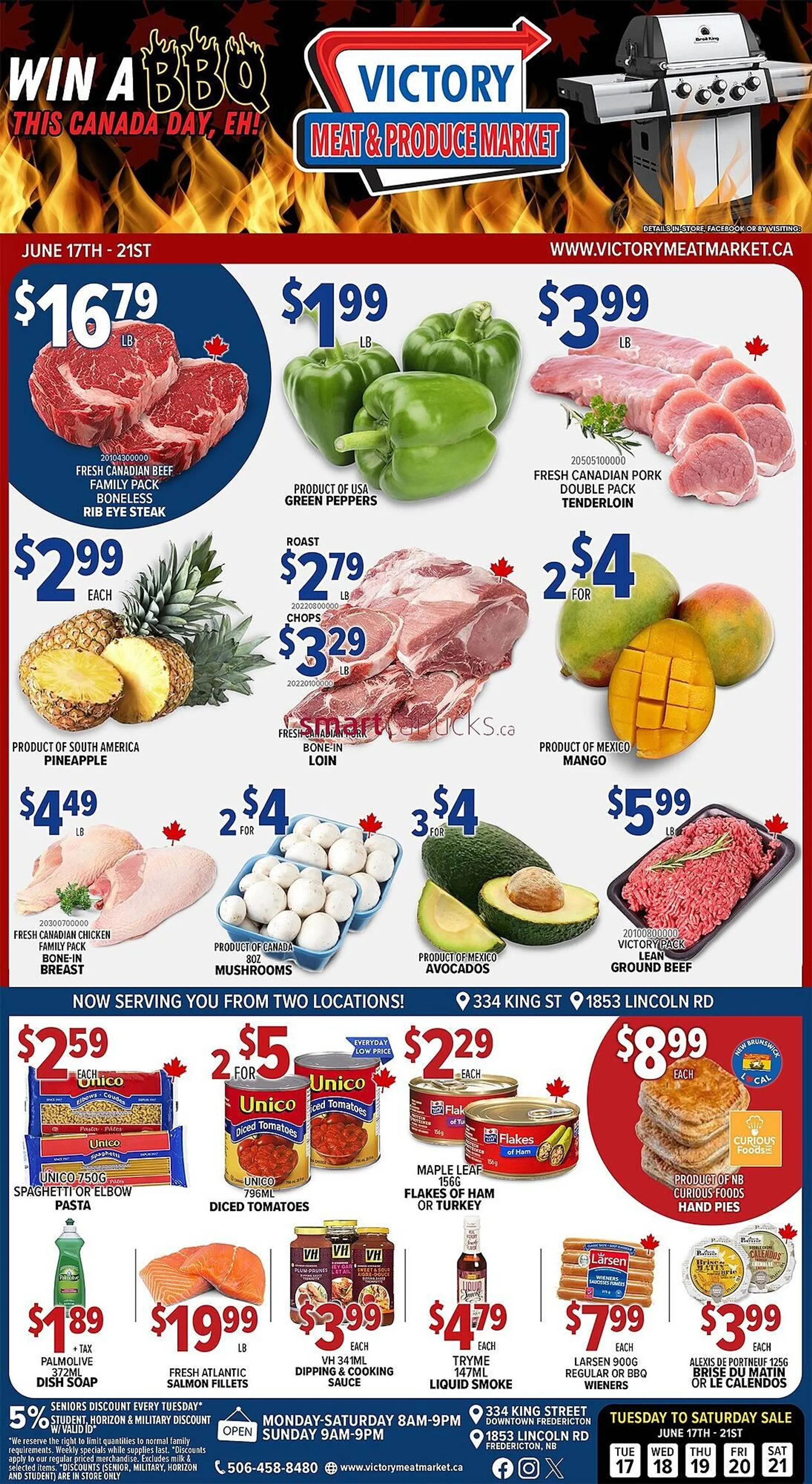 Victory Meat Market flyer from June 17 to June 23 2025 - flyer page 1