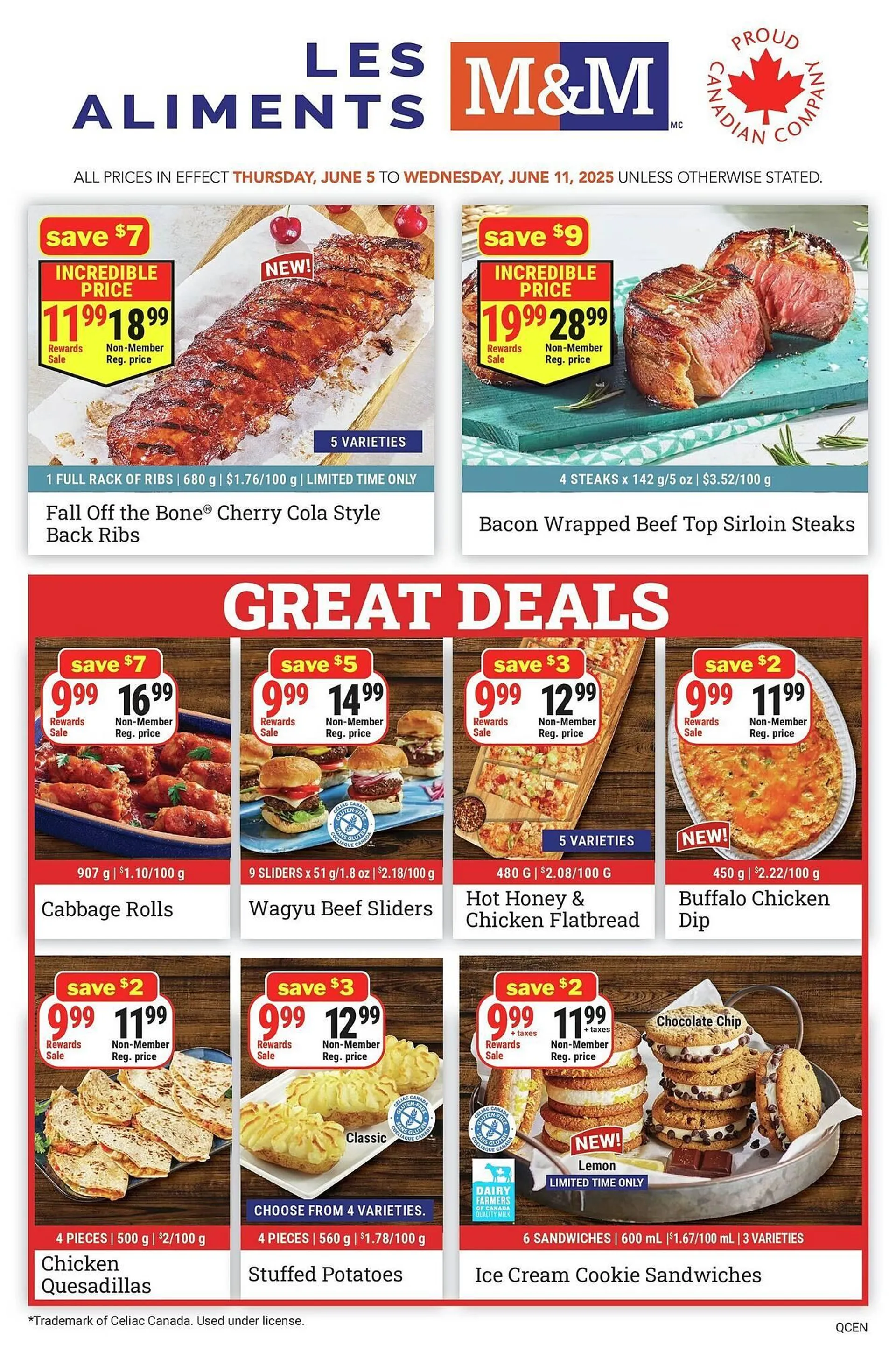 M & M Food Market flyer from June 5 to June 12 2025 - flyer page 1