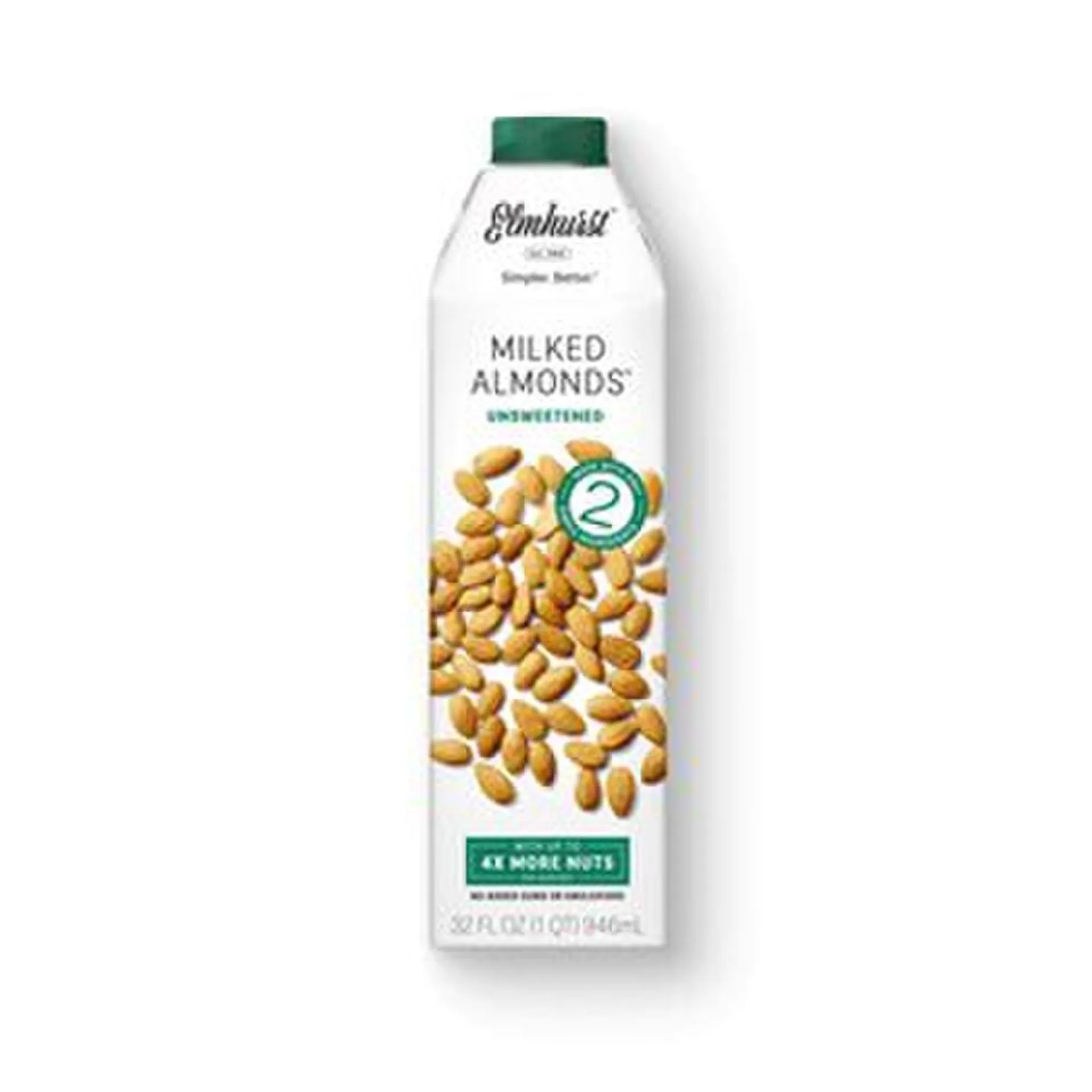 Elmhurst Milked Almonds Unsweetened 946 ml