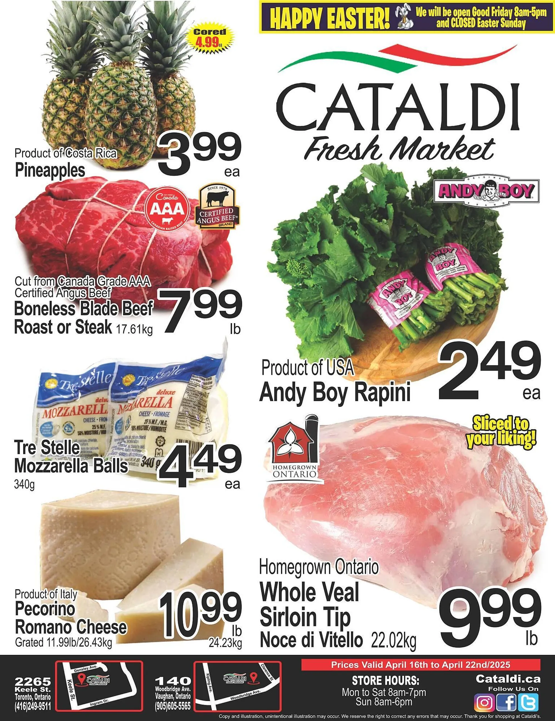 Cataldi Fresh Market flyer - 1