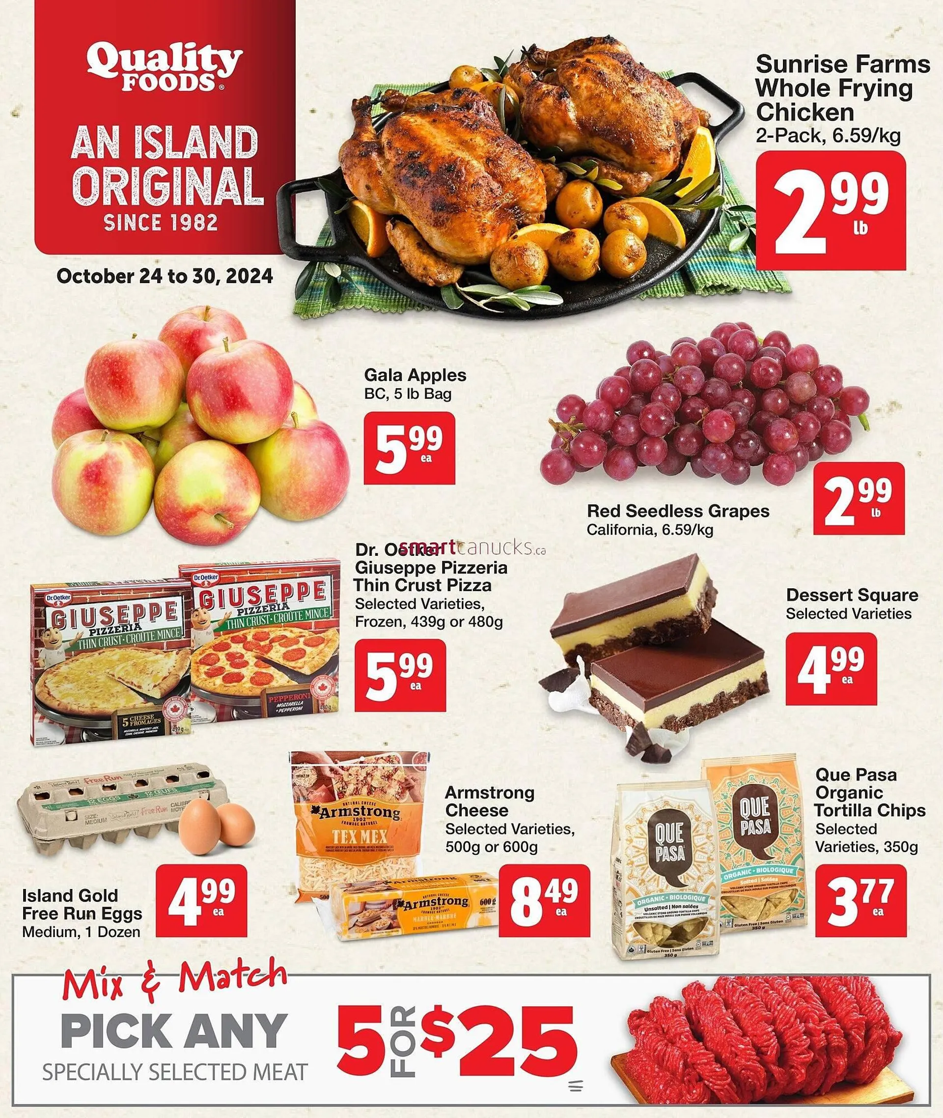 Quality Foods flyer - 1