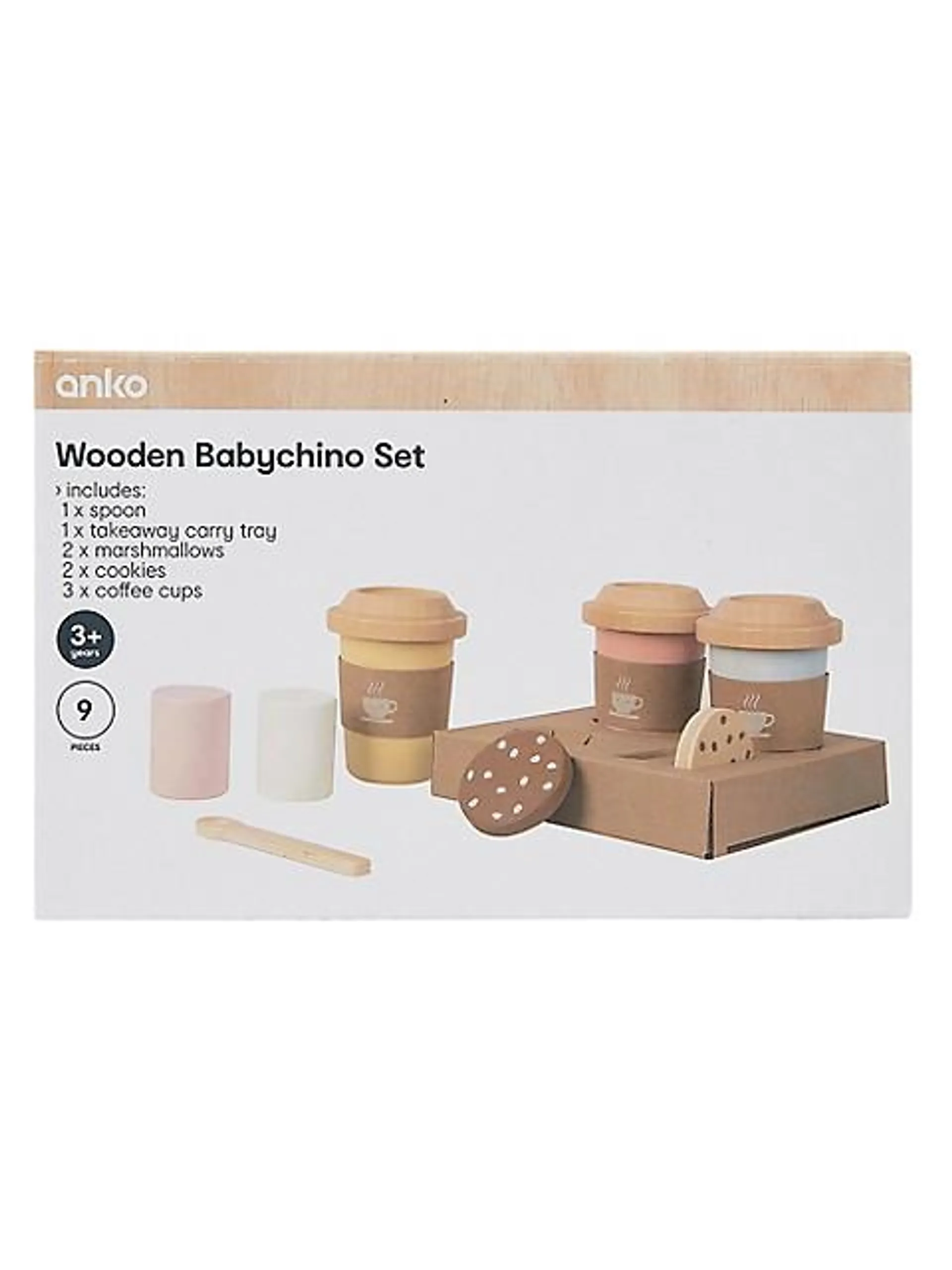 Wooden Babychino Play Set