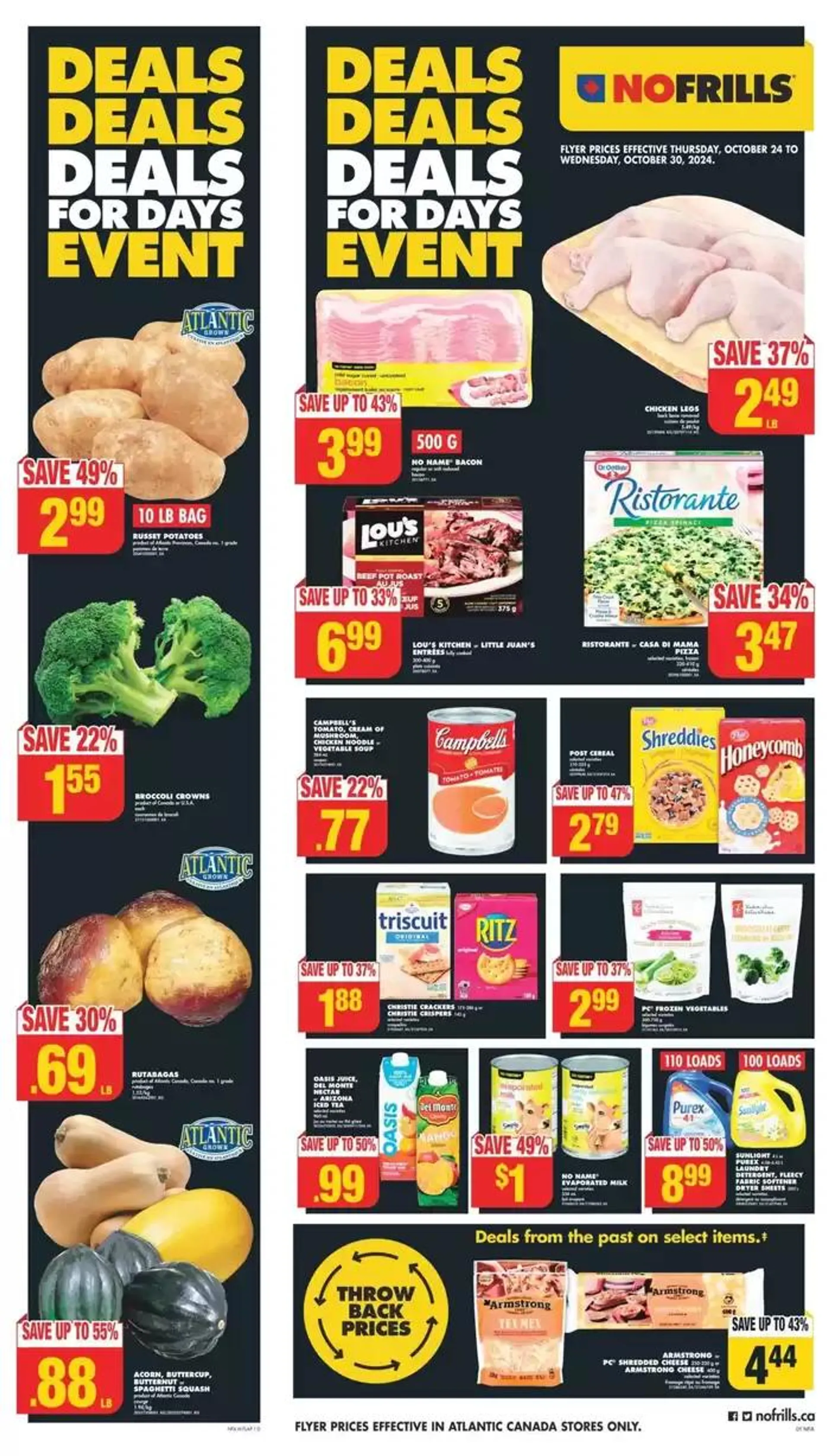 No Frills Weekly ad from October 24 to October 30 2024 - flyer page 1